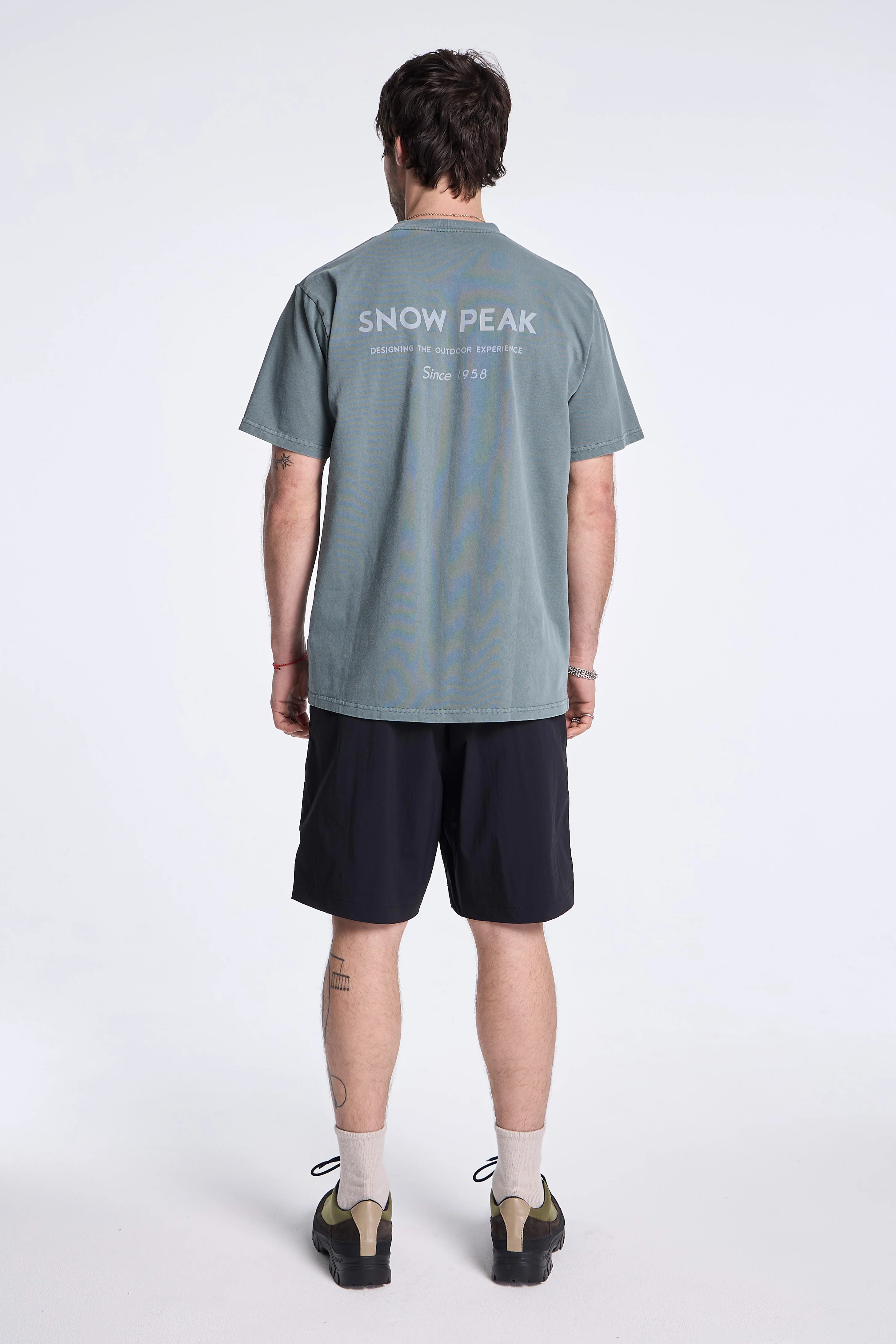Garment Dyed T-Shirt Dark Green - Image 6