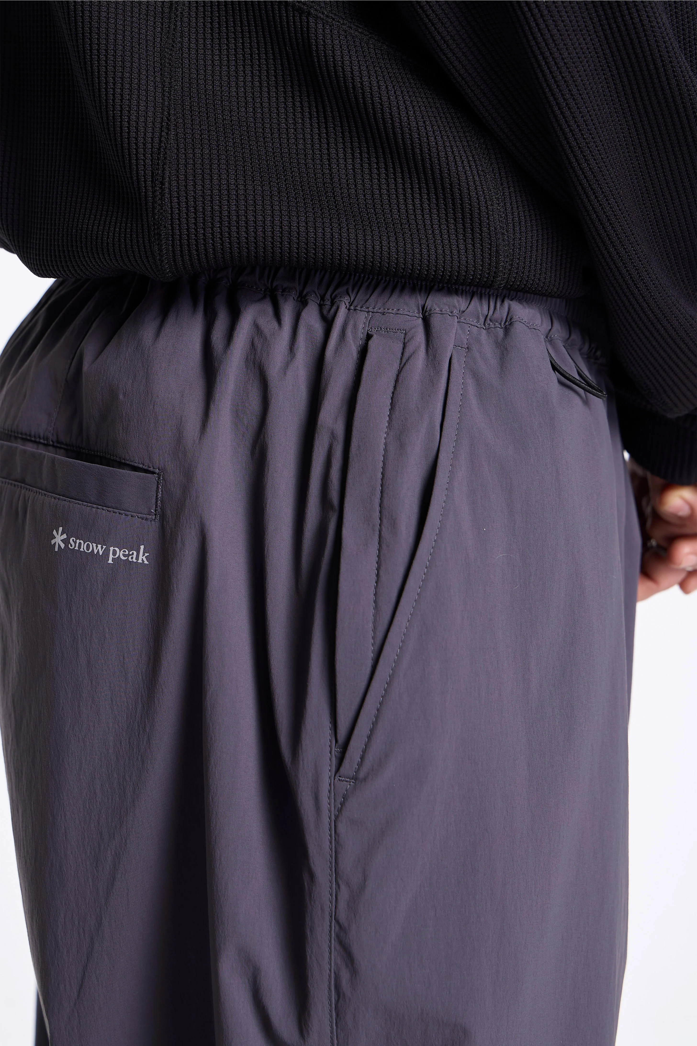 New Standard Easy Wide Pants Charcoal - Image 3