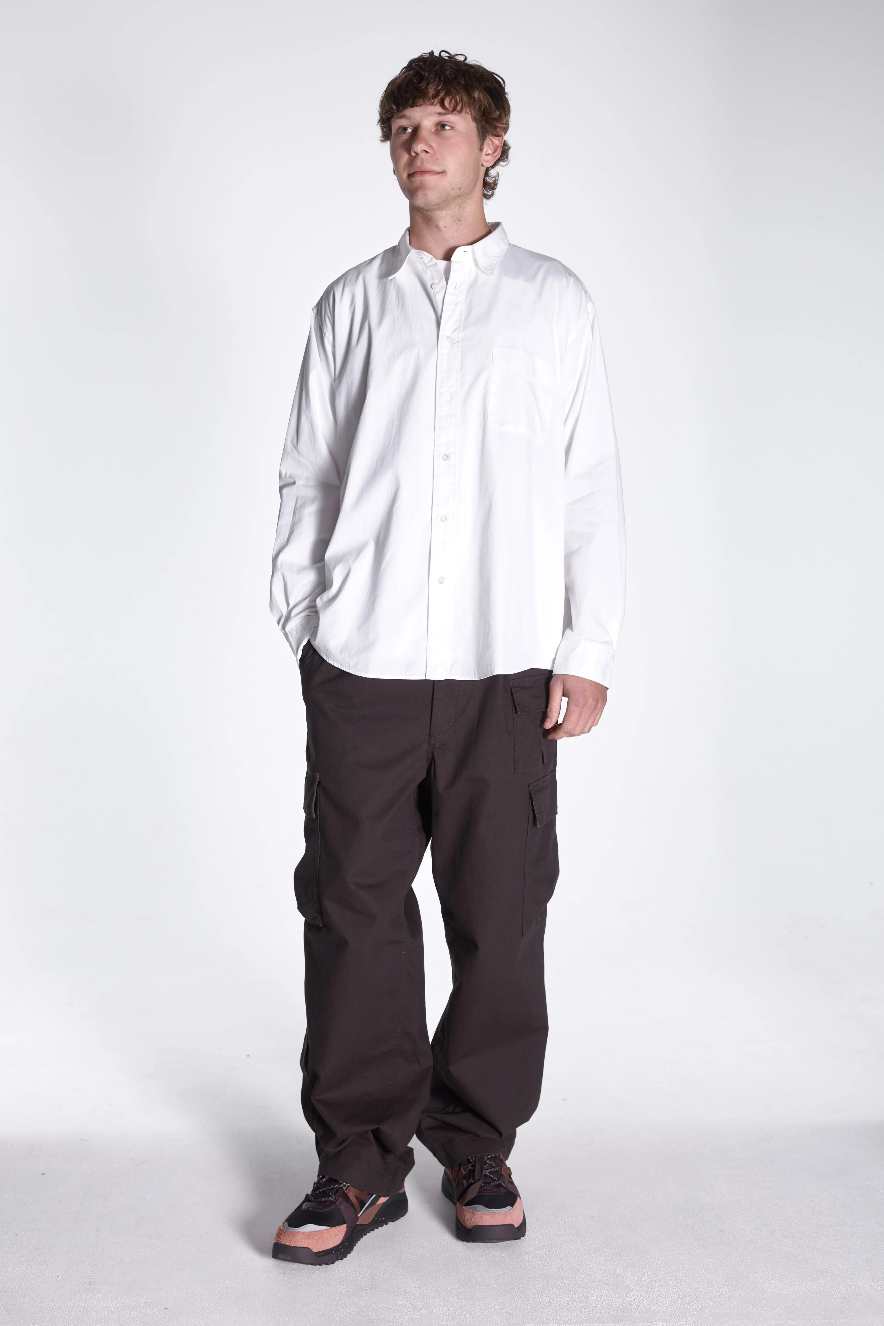Organic Cotton Shirt White - Image 4