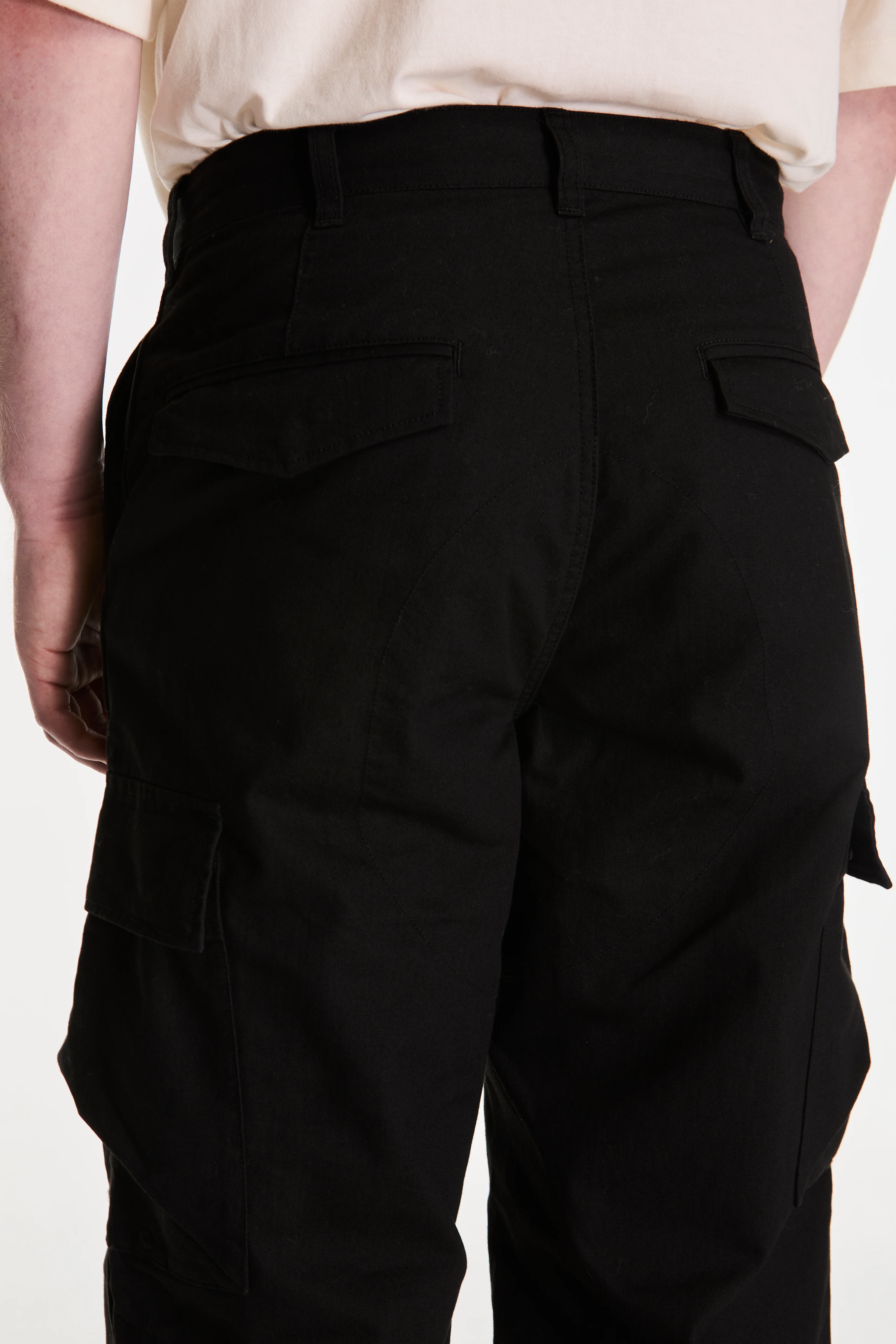 Takibi Chino Cargo Pants Black - Image 5