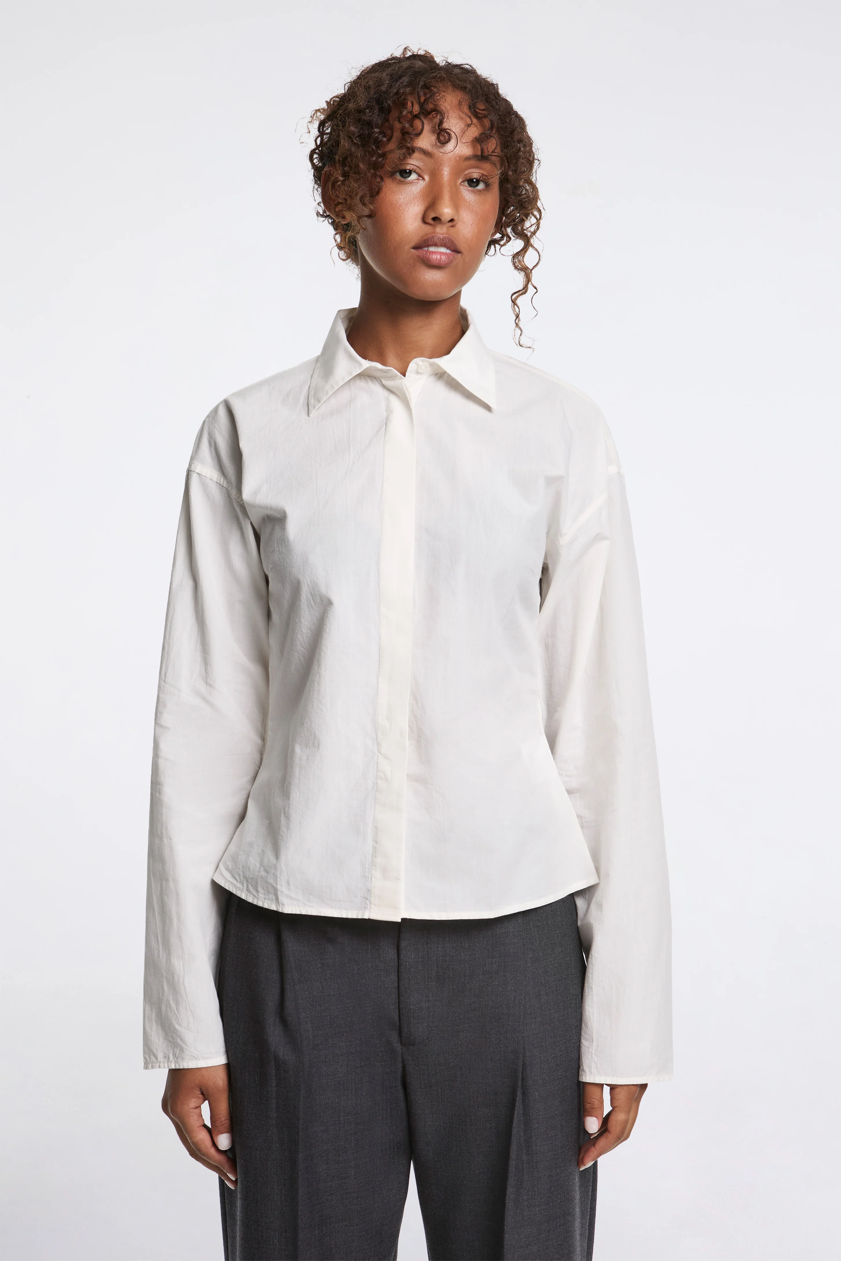 Software Shirt Off White Micro Check - Image 2