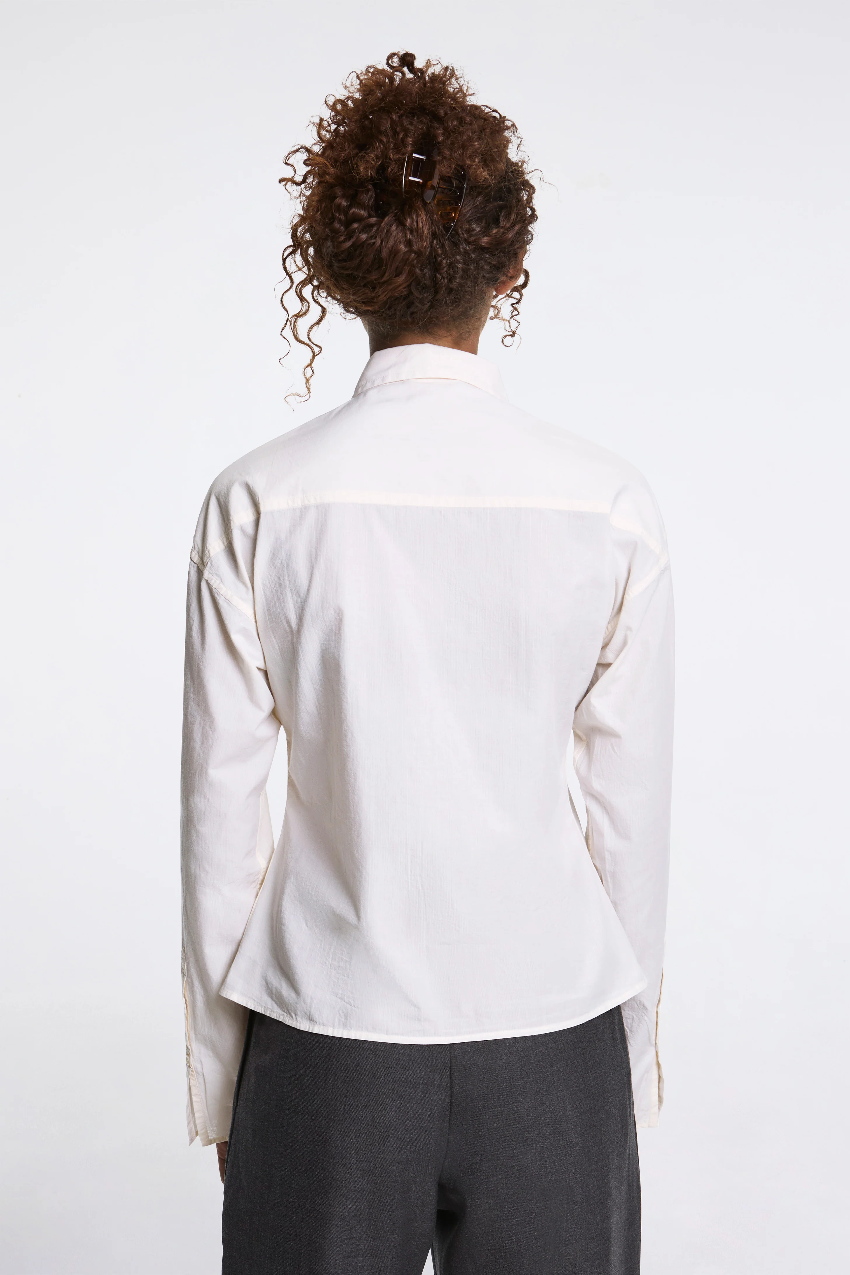 Software Shirt Off White Micro Check - Image 3