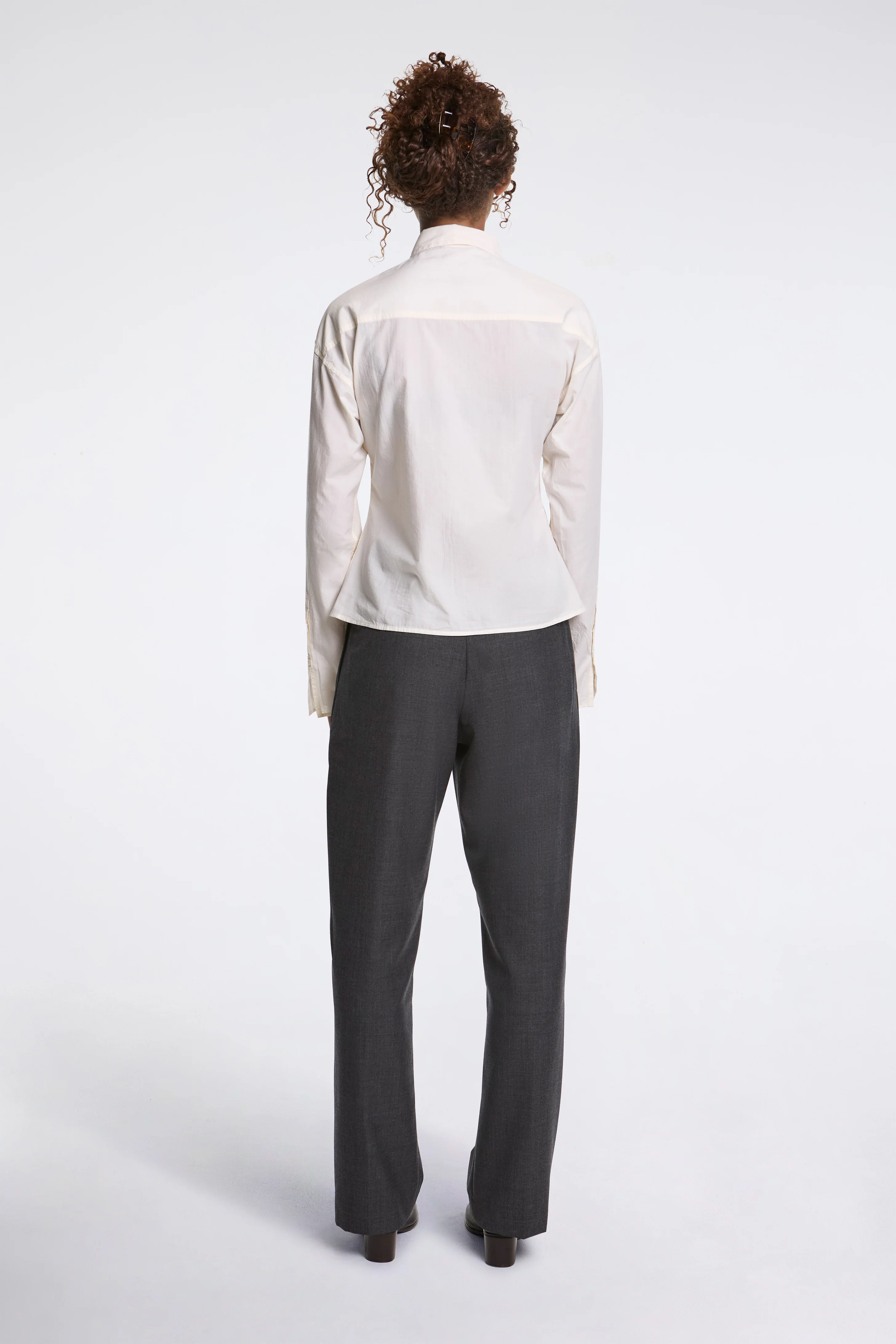 Software Shirt Off White Micro Check - Image 4
