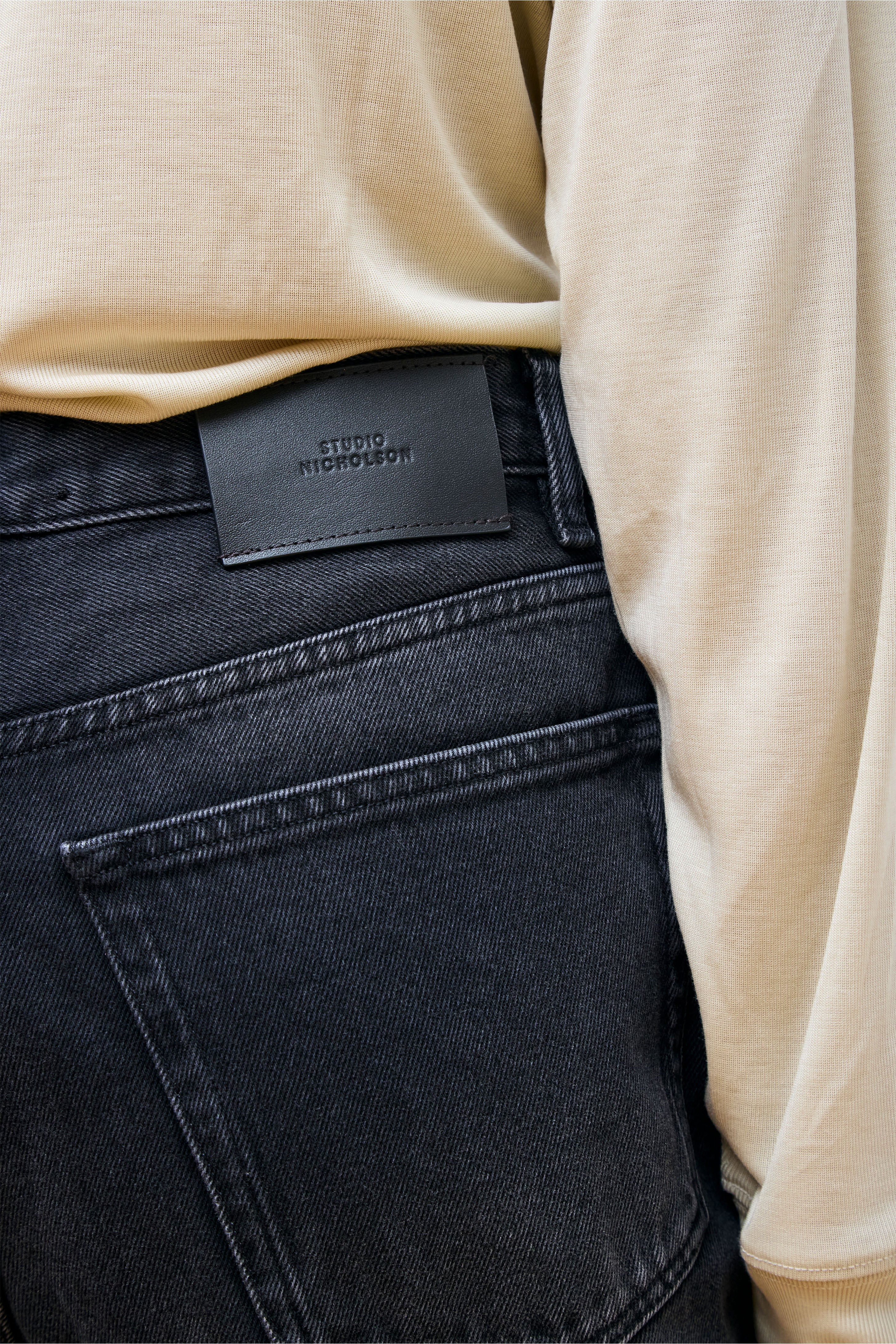 Denjo Denim Pant Washed Black - Image 5