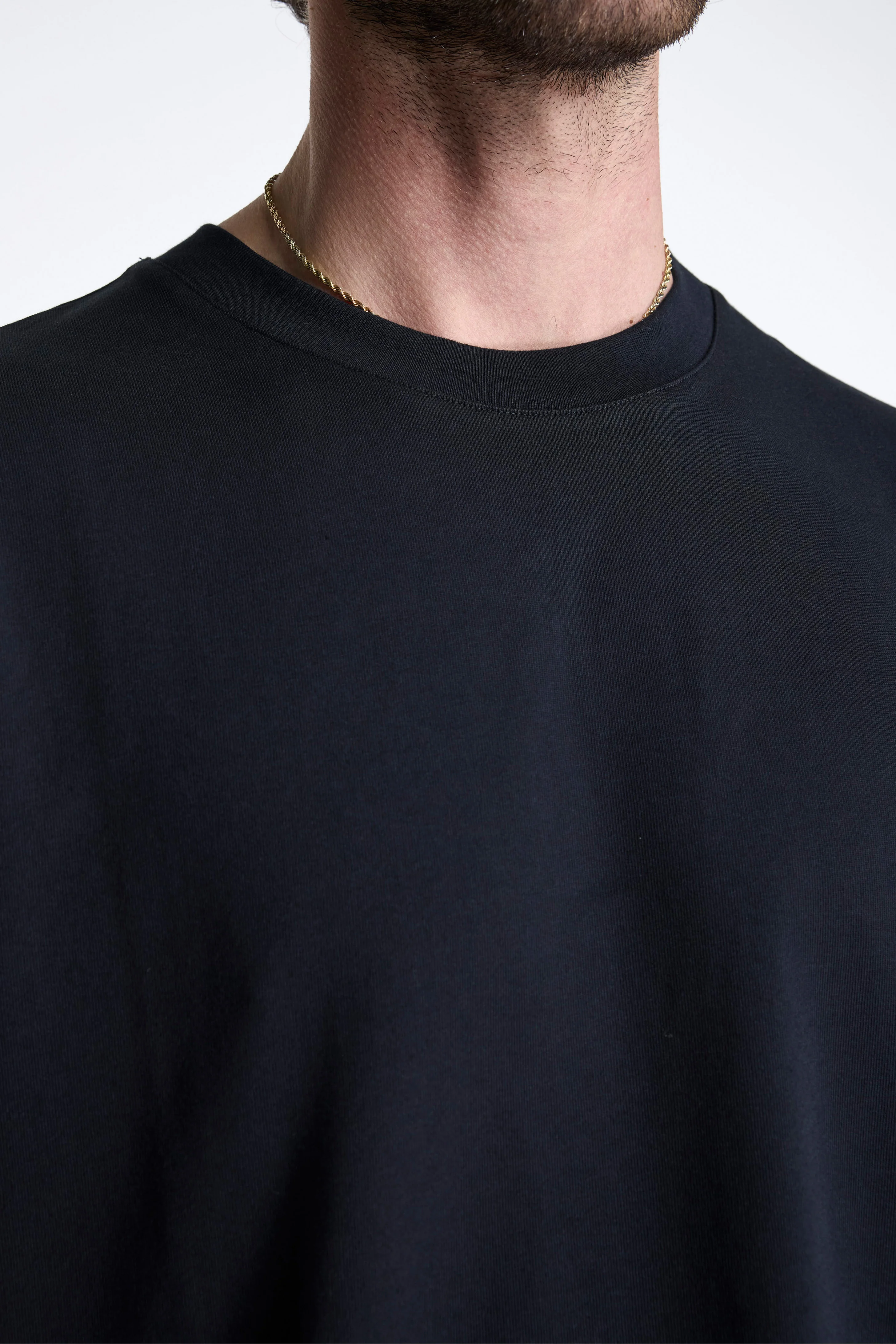 Lay Tee Mercerized Cotton Black - Image 4