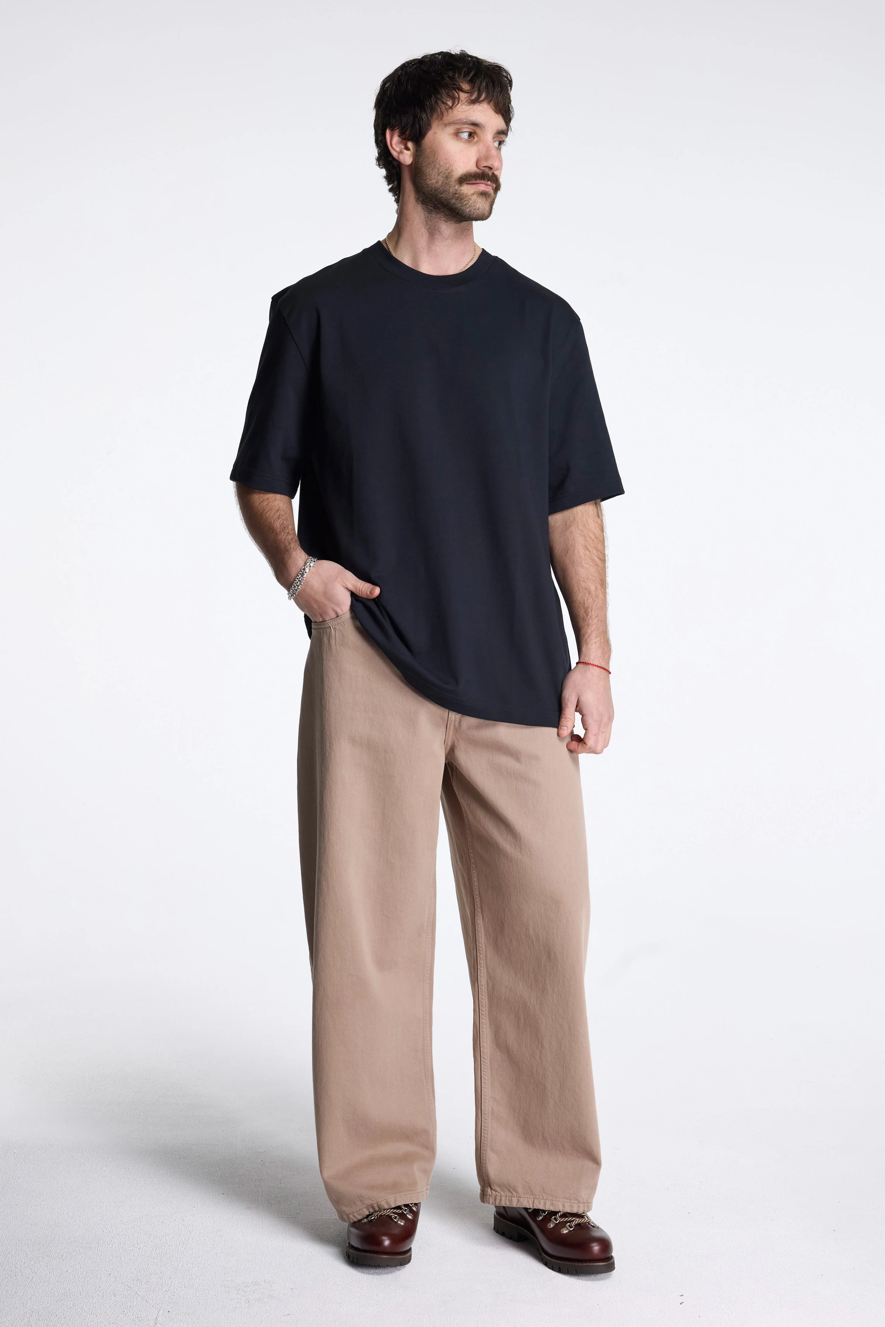 Lay Tee Mercerized Cotton Black - Image 6