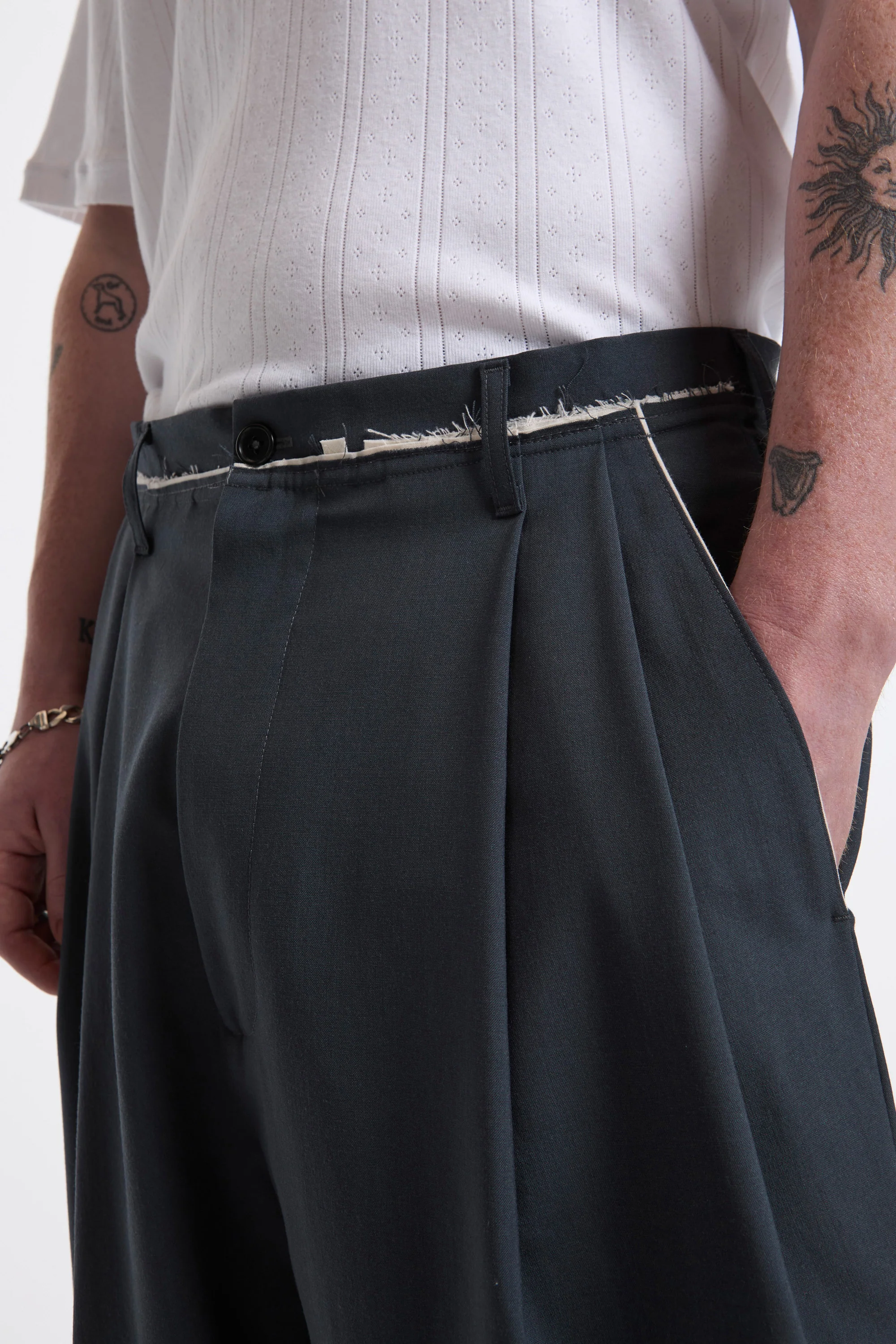 Suit Pants Petrol - Image 3