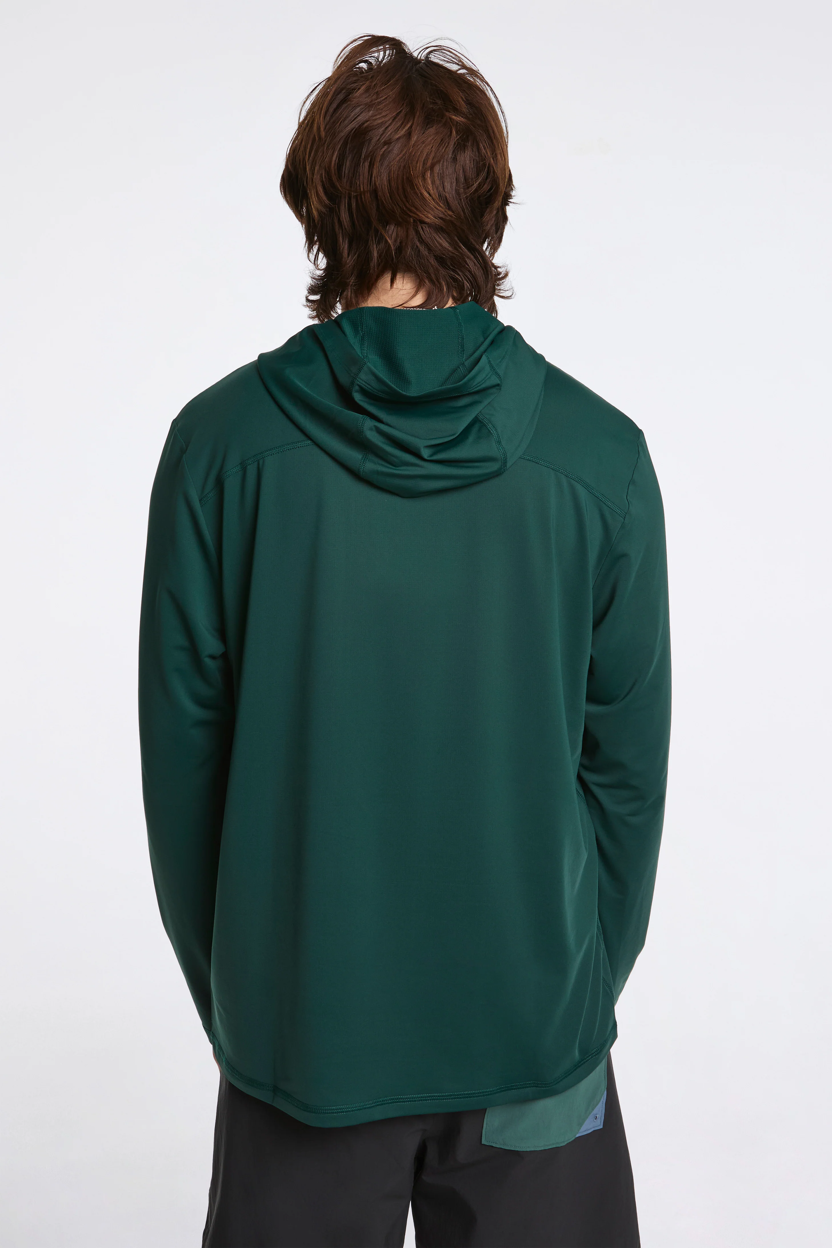 Sun Hoodie Mens Dark Pine - Image 6