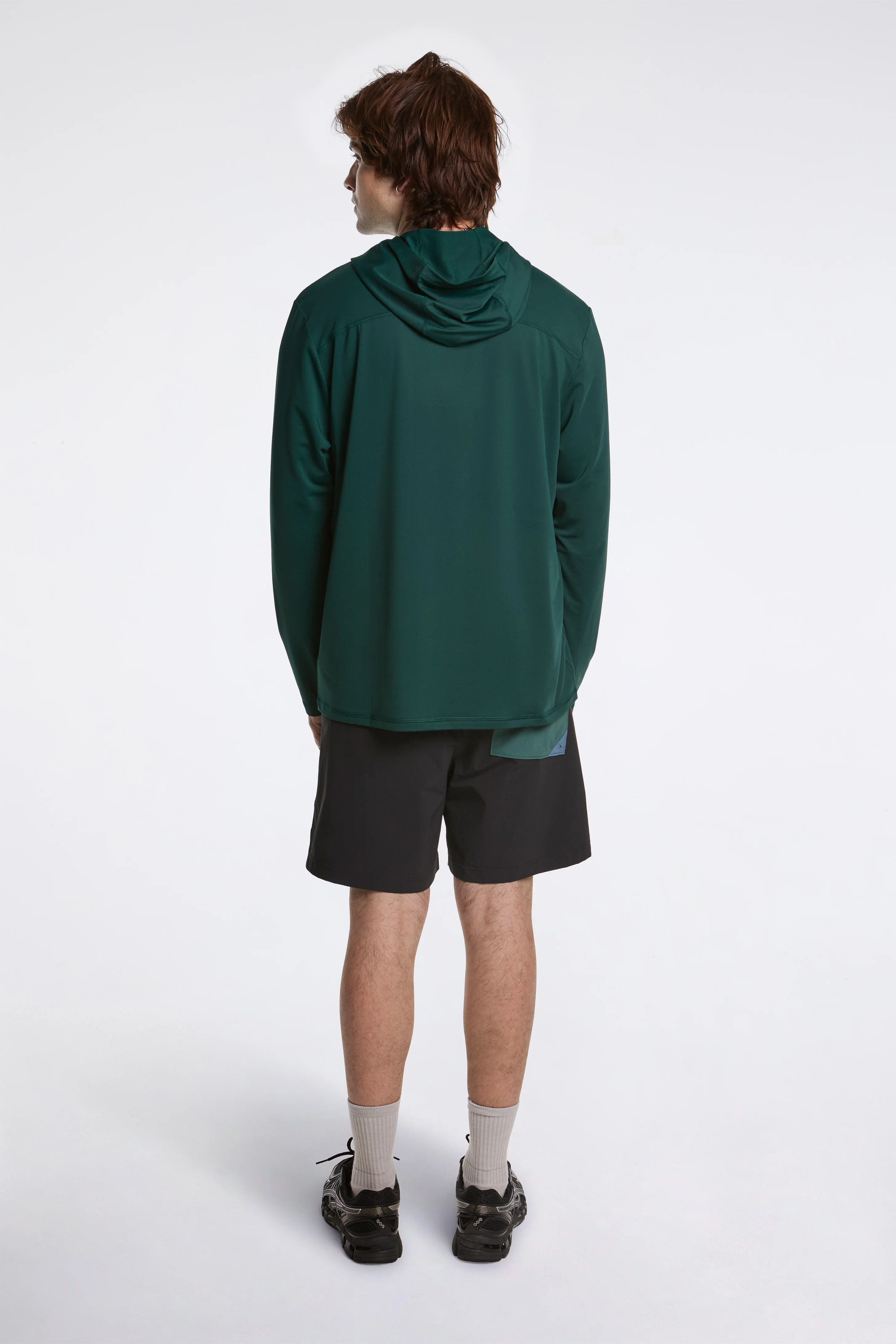 Sun Hoodie Mens Dark Pine - Image 7