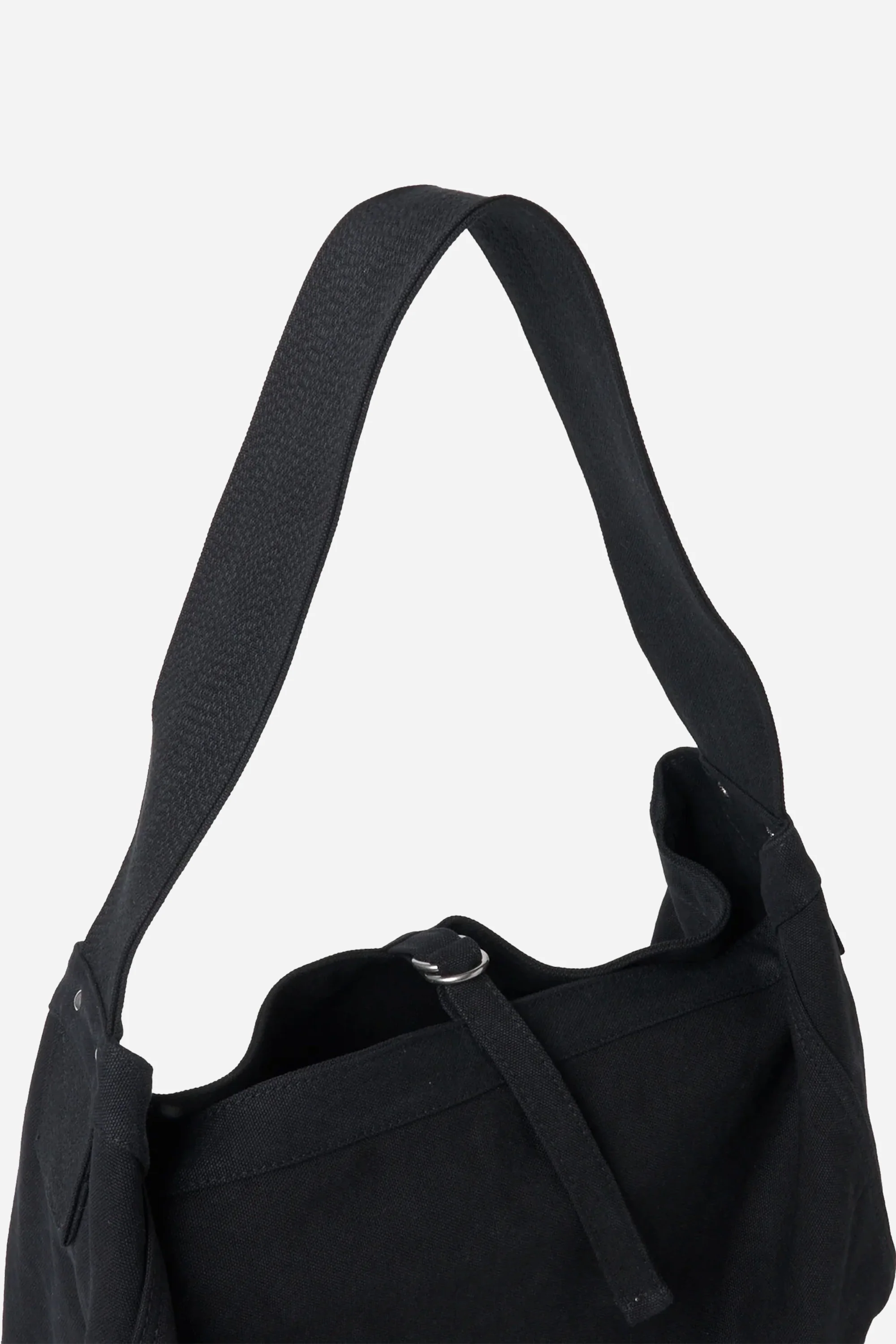 Lot.004 Newsboy Bag Black - Image 3