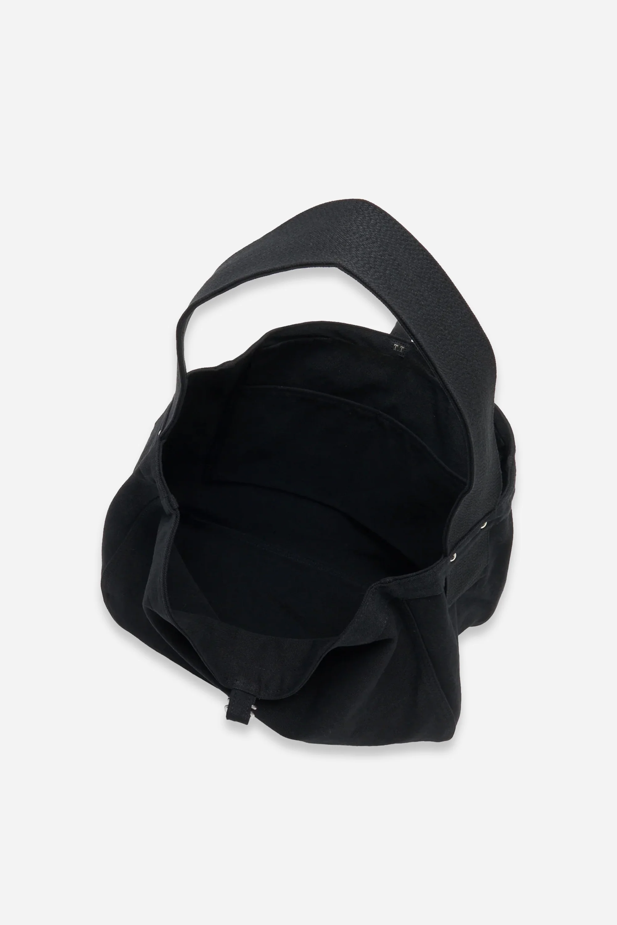 Lot.004 Newsboy Bag Black - Image 7