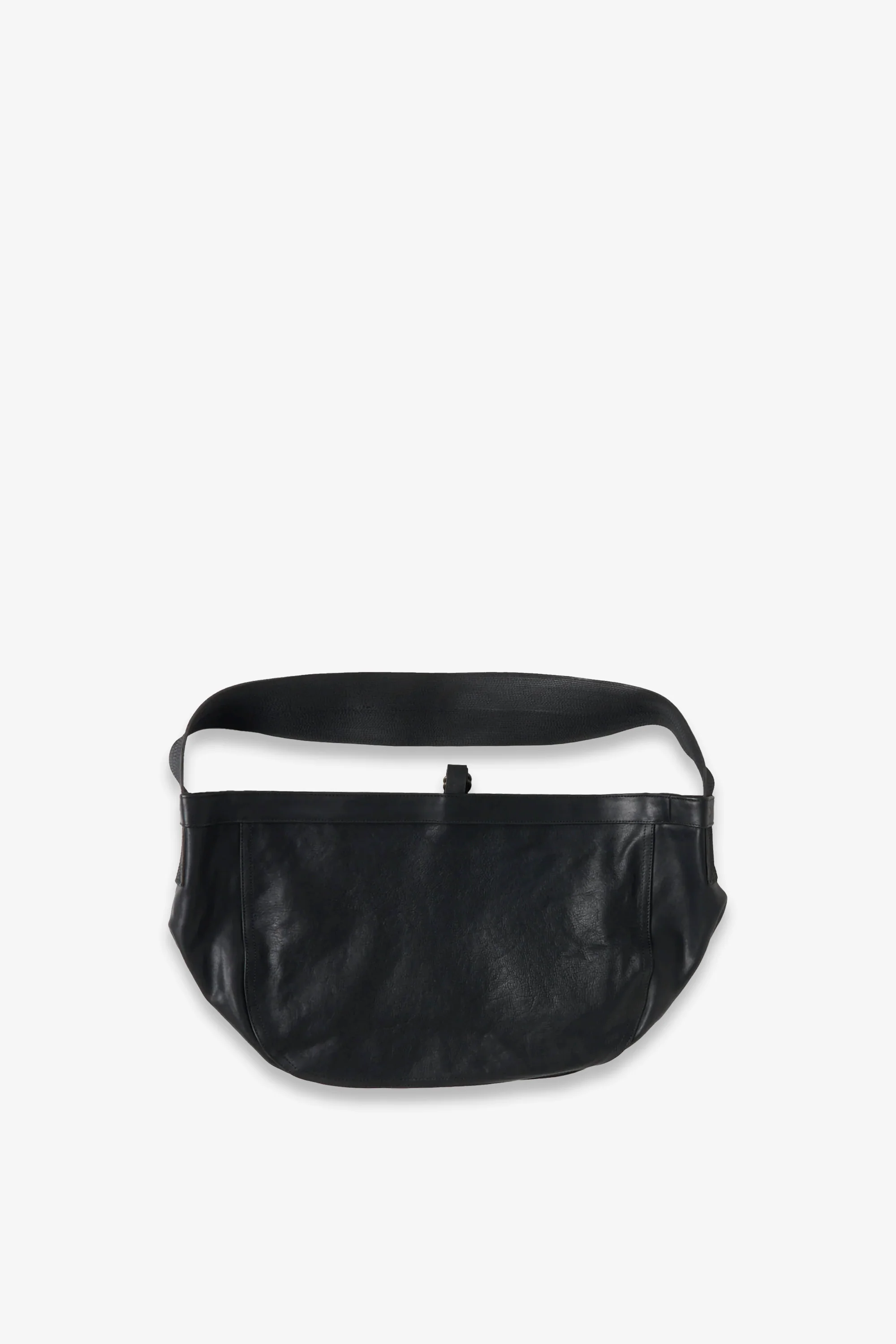 LOT.004 Newsboy Bag Black Leather - Image 3