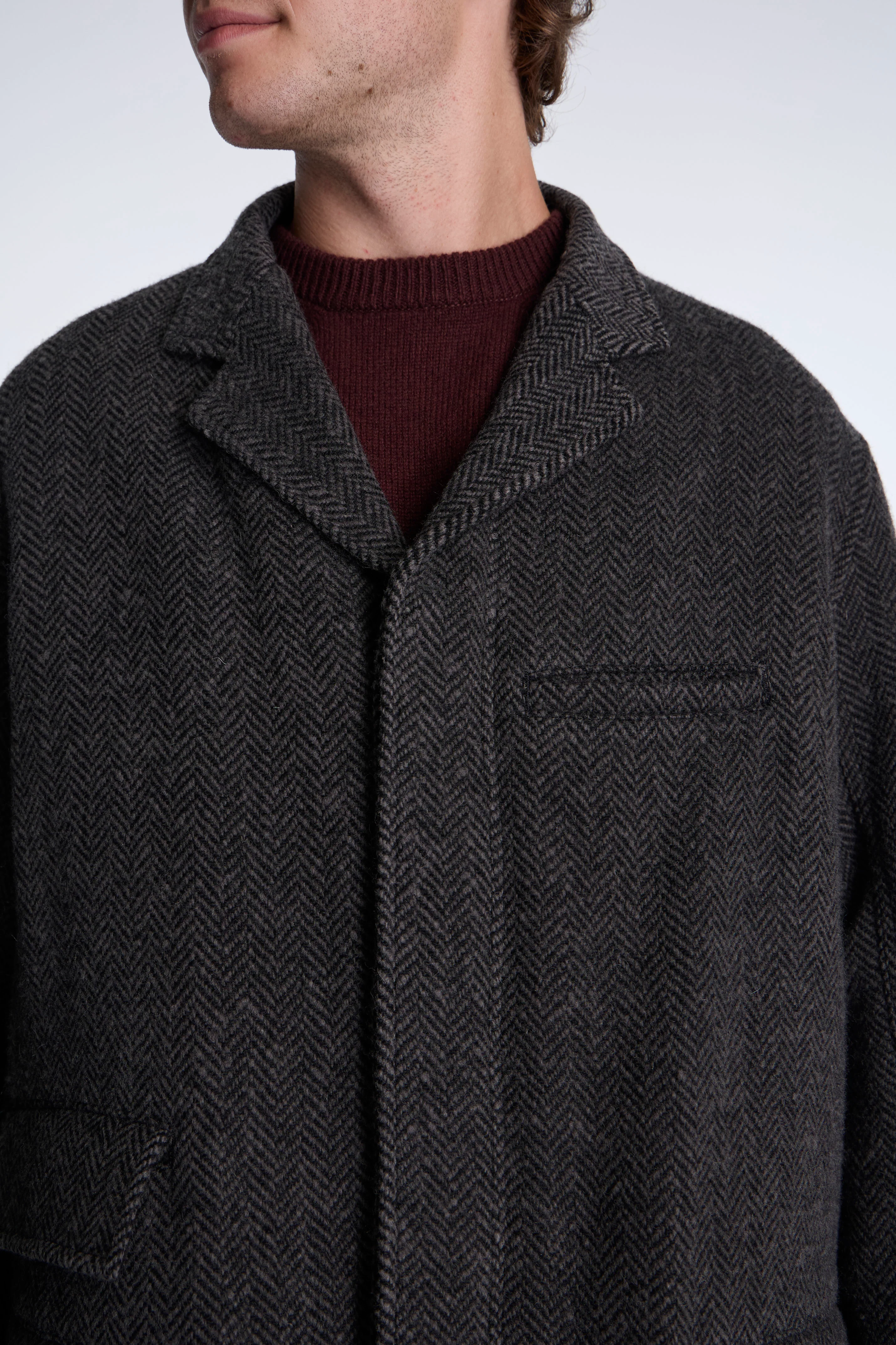 LOT.405 Atelier Coat Sumi Dyed Black - Image 3