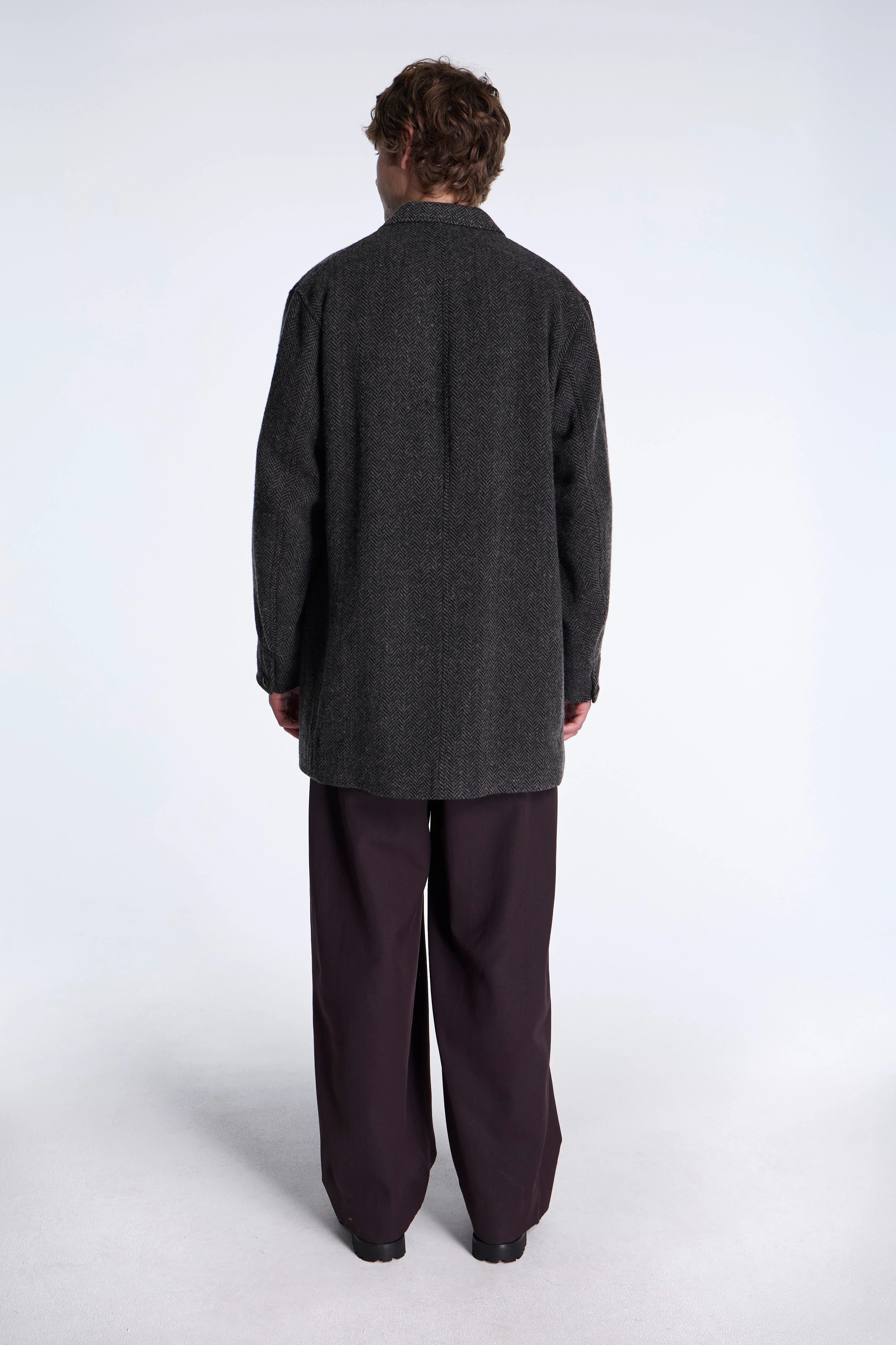 LOT.405 Atelier Coat Sumi Dyed Black - Image 5