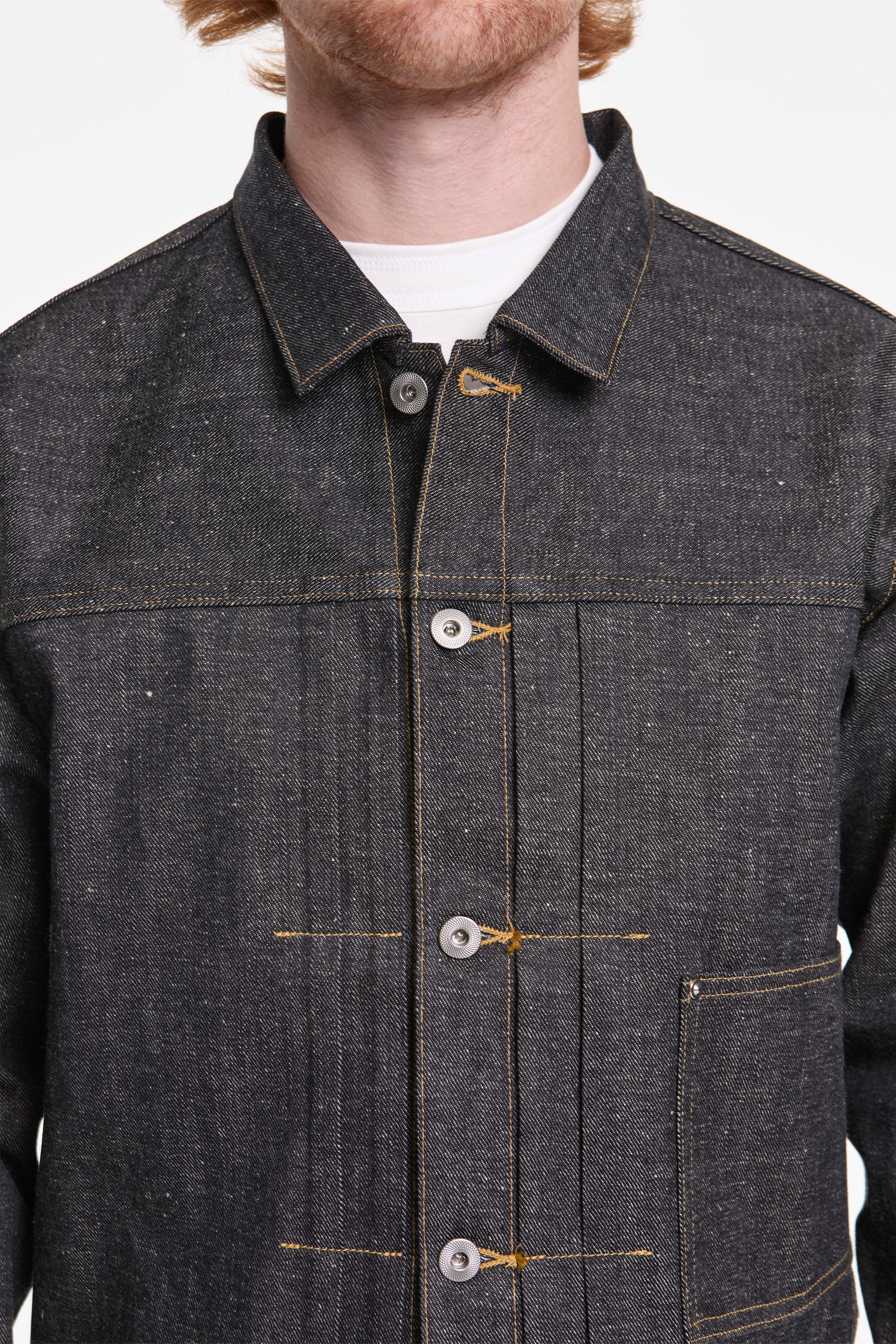 Lot.703 Denim Jacket C.1920'S Raw Indigo - Image 3