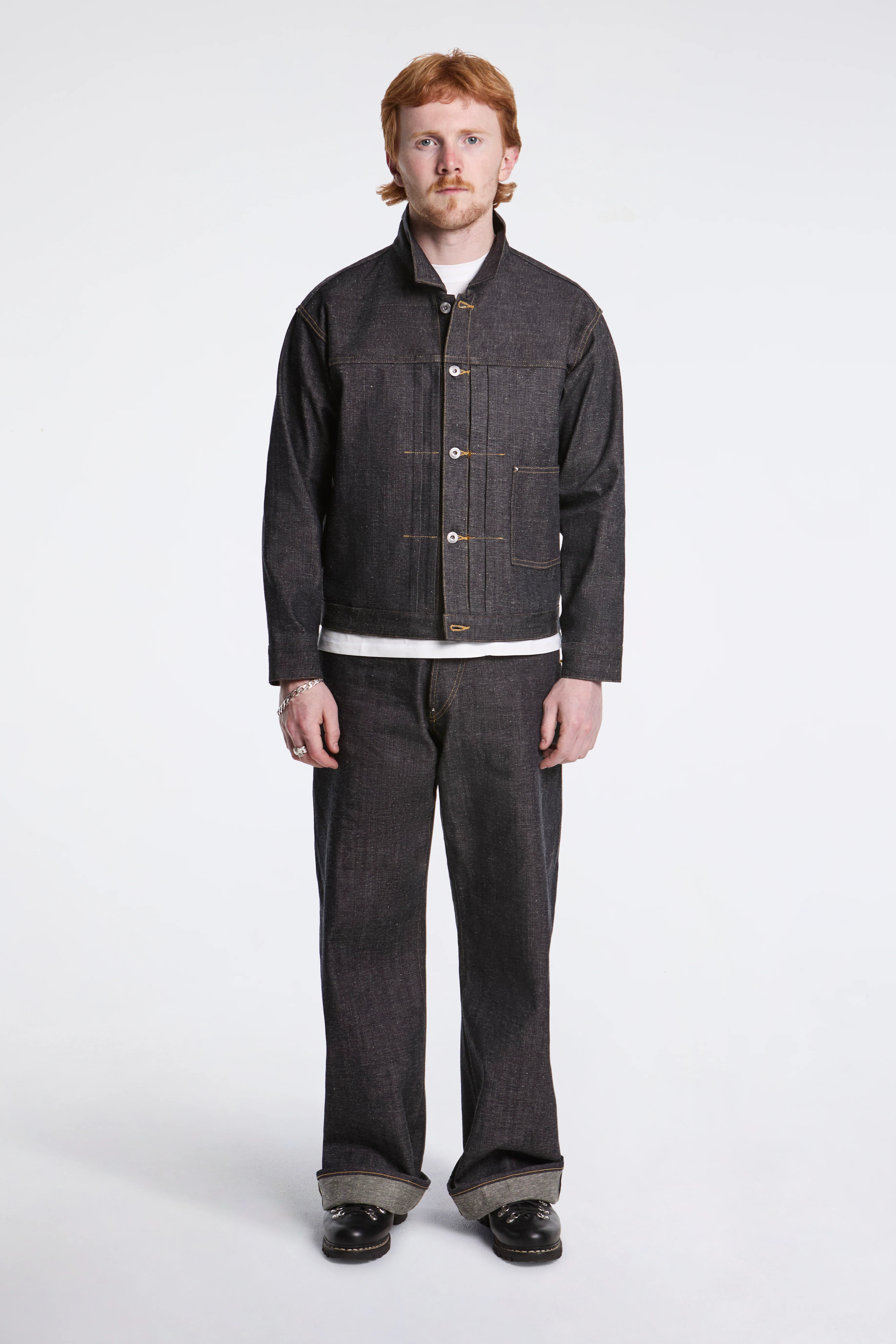 Lot.703 Denim Jacket C.1920'S Raw Indigo - Image 6