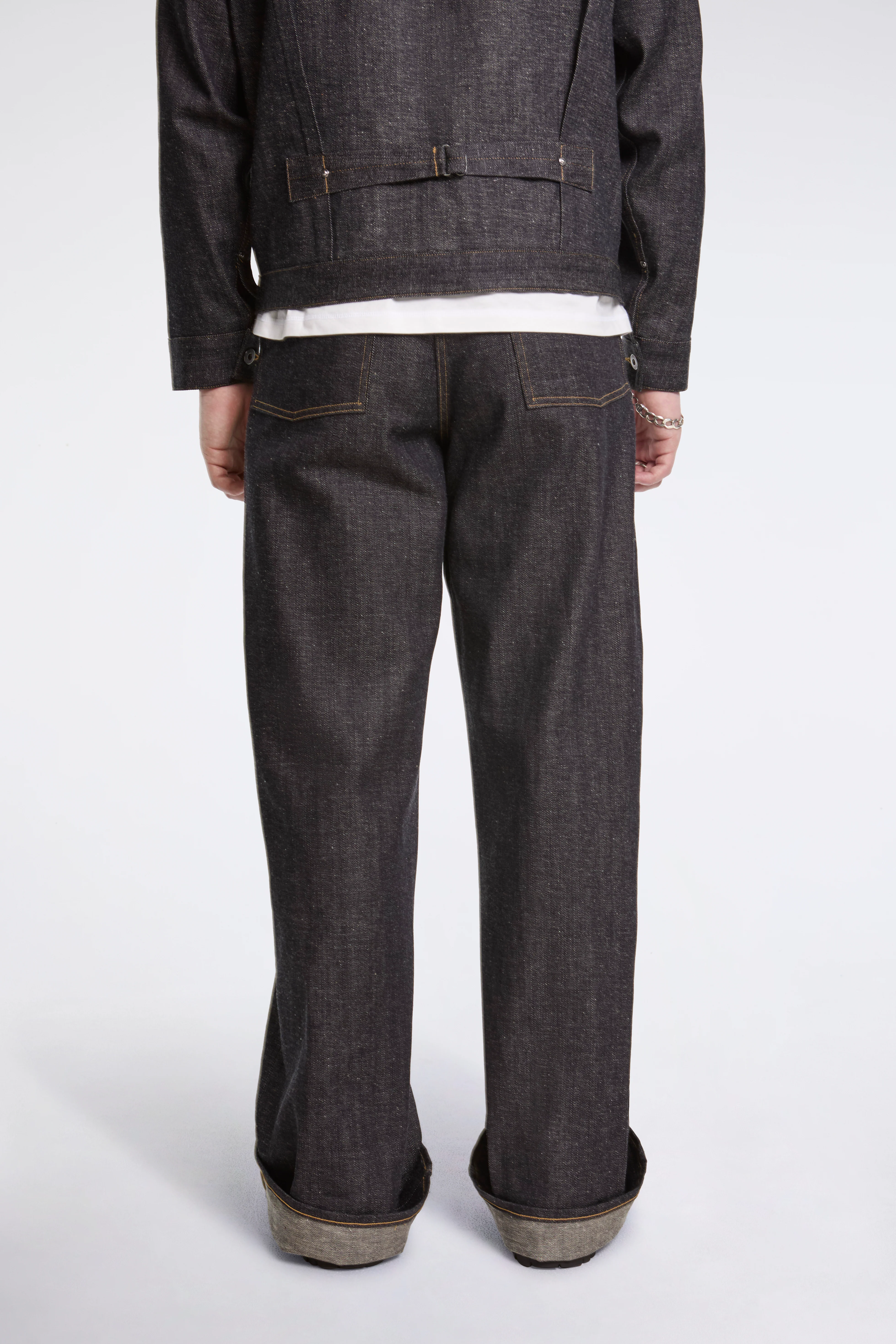 Lot.704 Denim Trousers C.1920'S Raw Indigo - Image 4