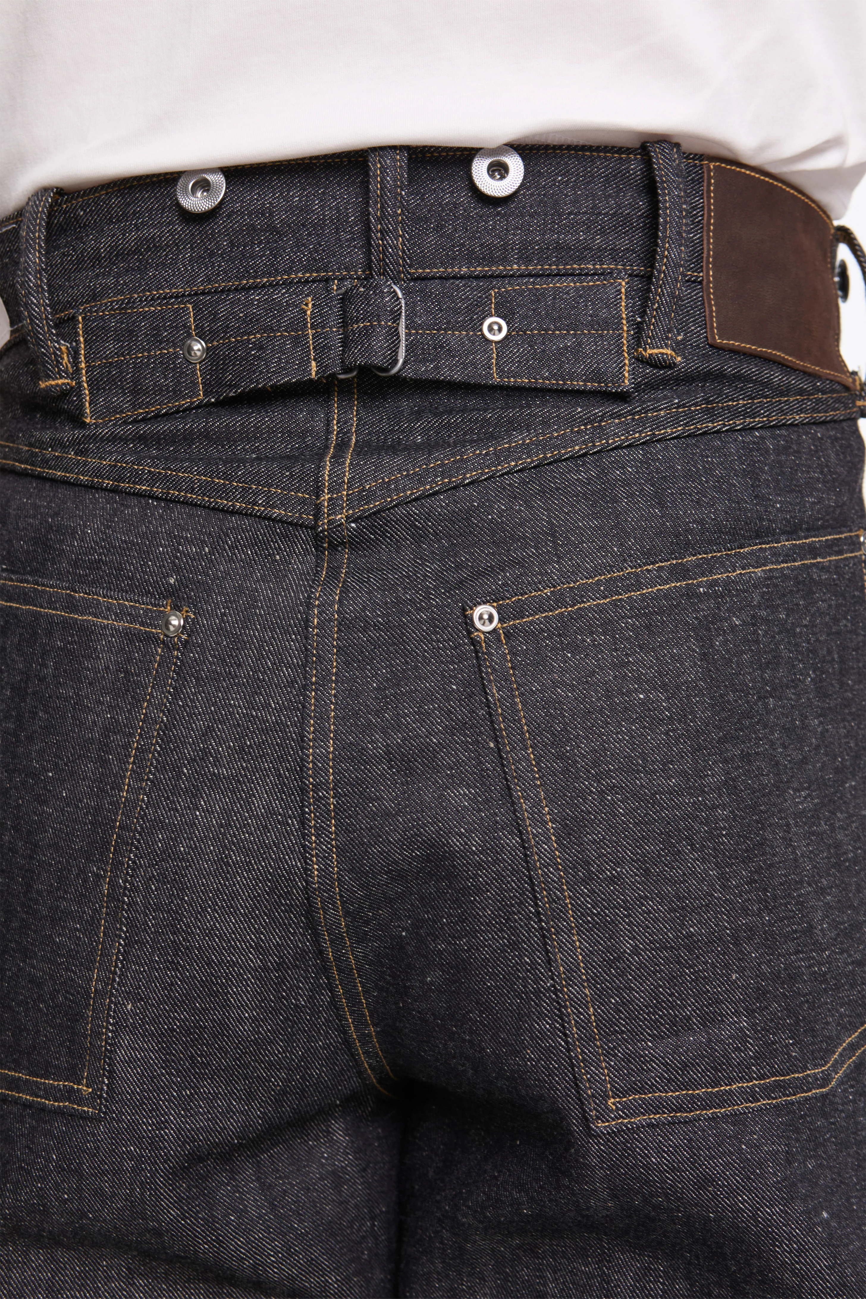 Lot.704 Denim Trousers C.1920'S Raw Indigo - Image 5