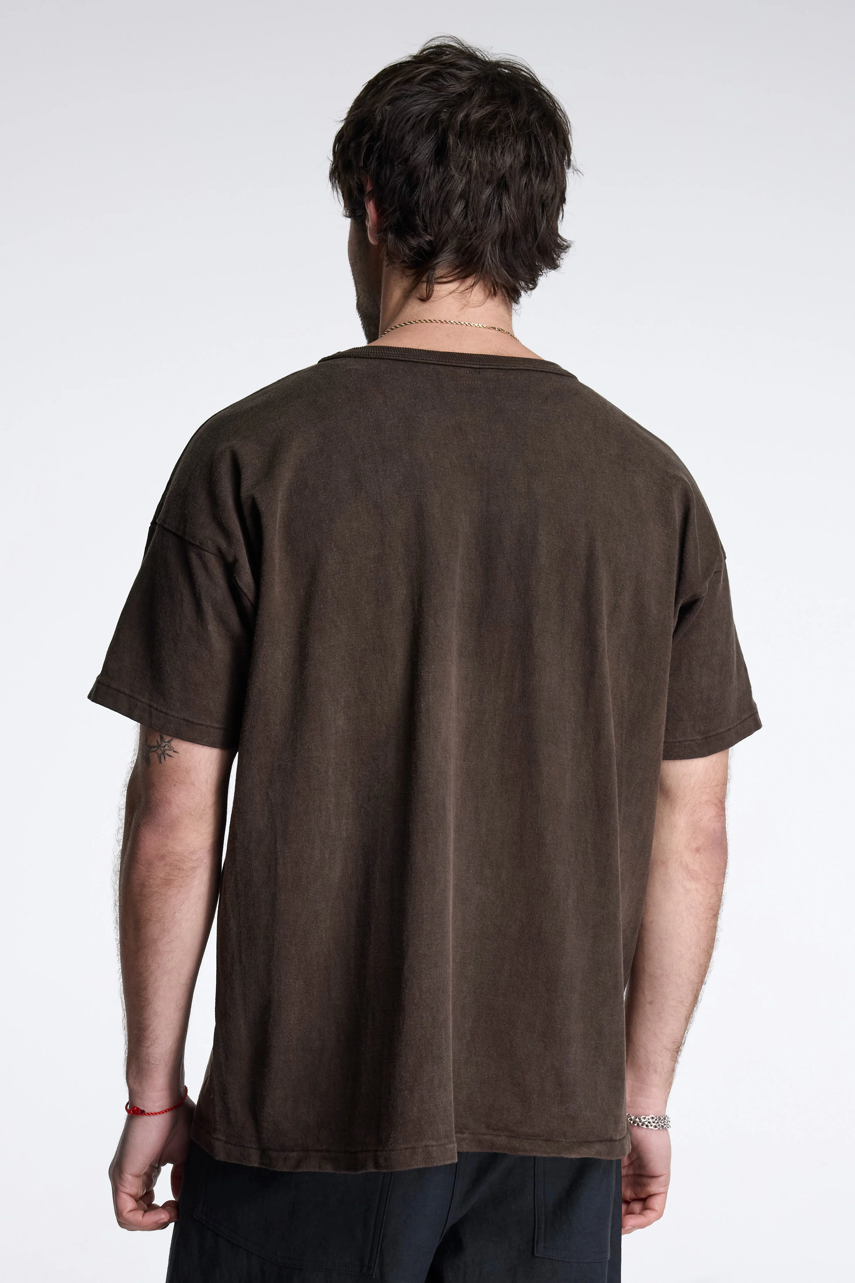 LOT.601 Tee Shirt Mud Dyed Brown - Image 4