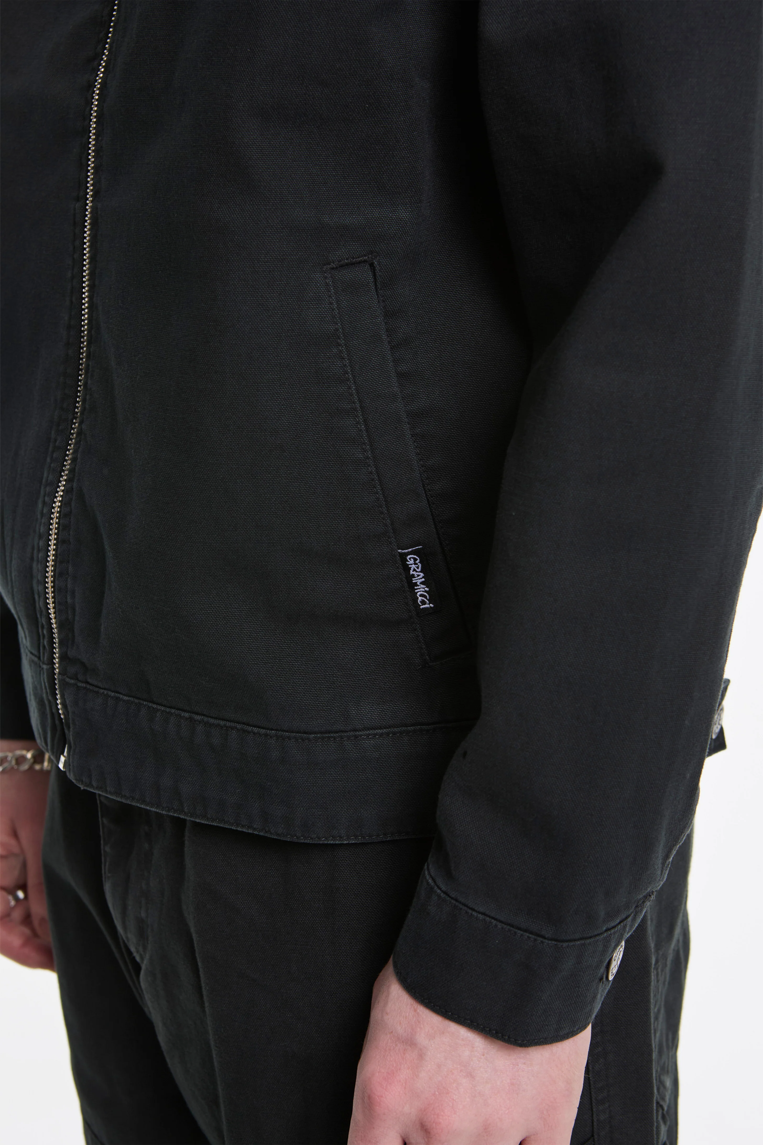 Taos Canvas Jacket Black - Image 4
