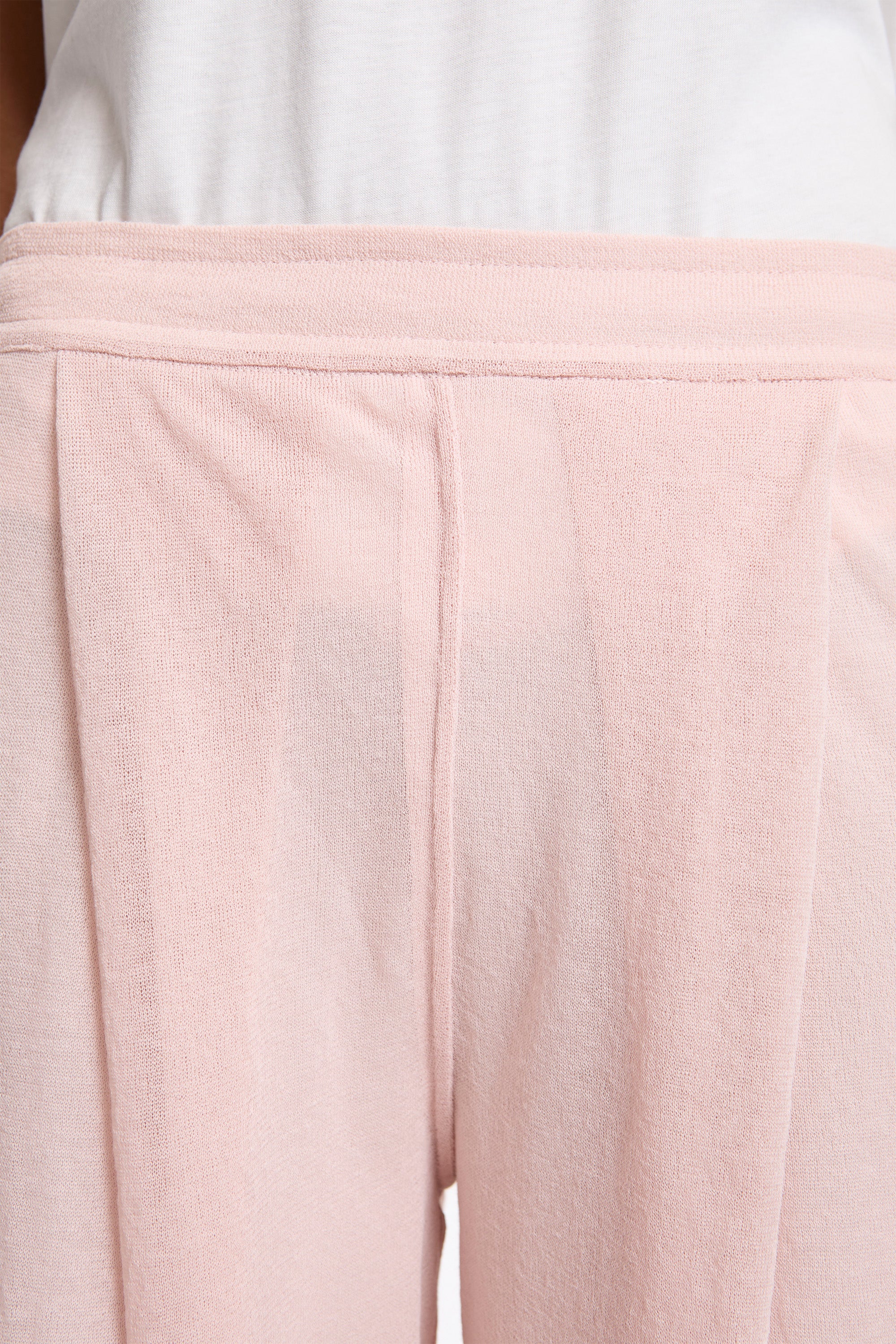 Tc Lucent Semi Wide Pants Eggshell Pink - Image 3