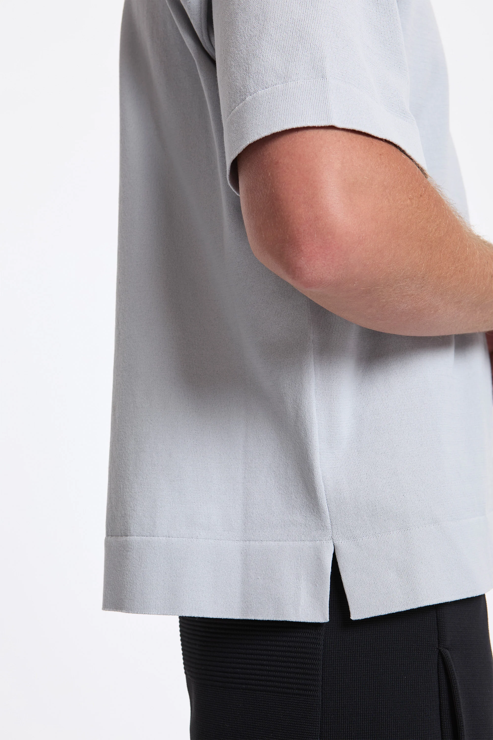 Tc Soft Short Sleeve Tee Shirt Light Gray - Image 3