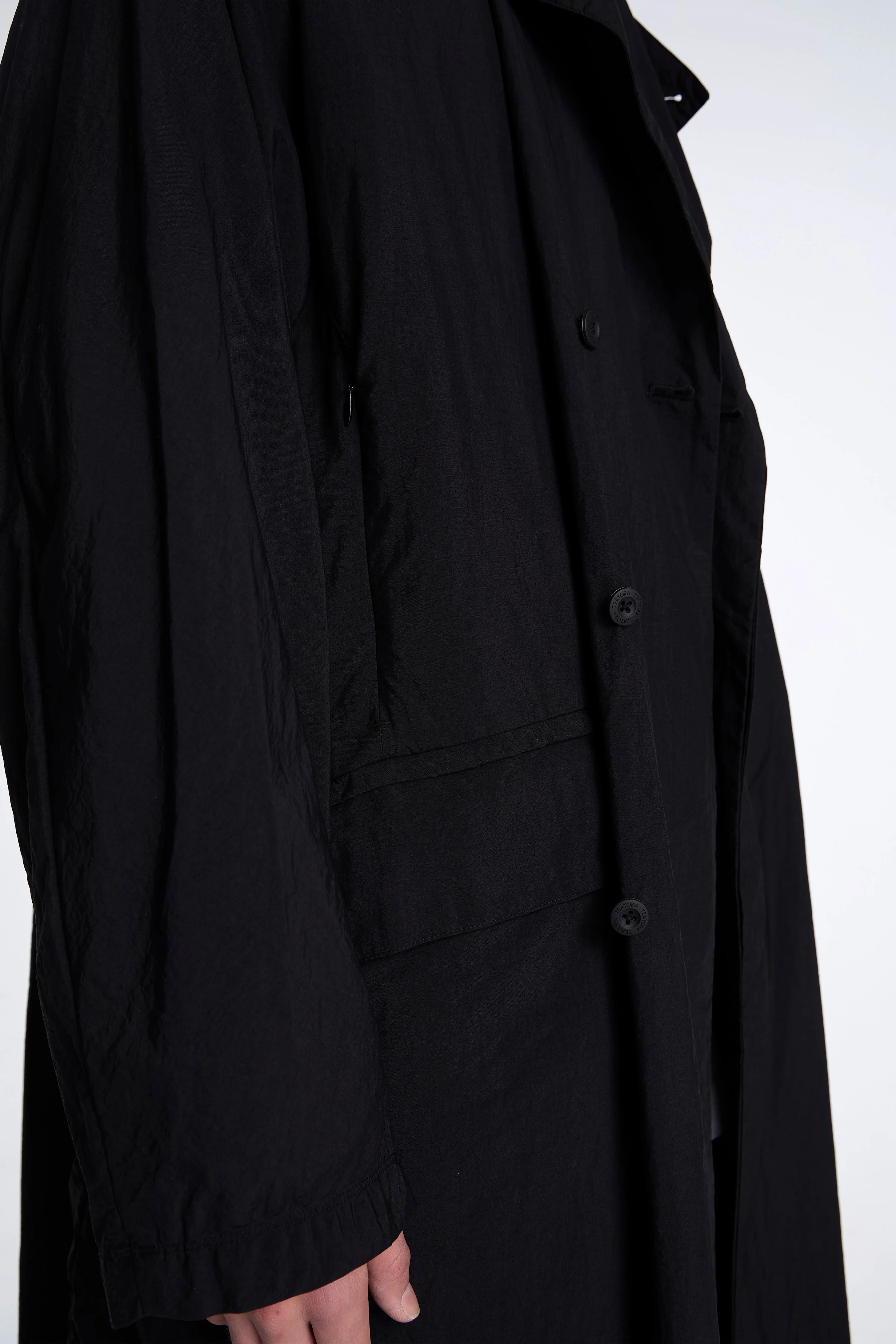 Device Coat Packable Black - Image 5