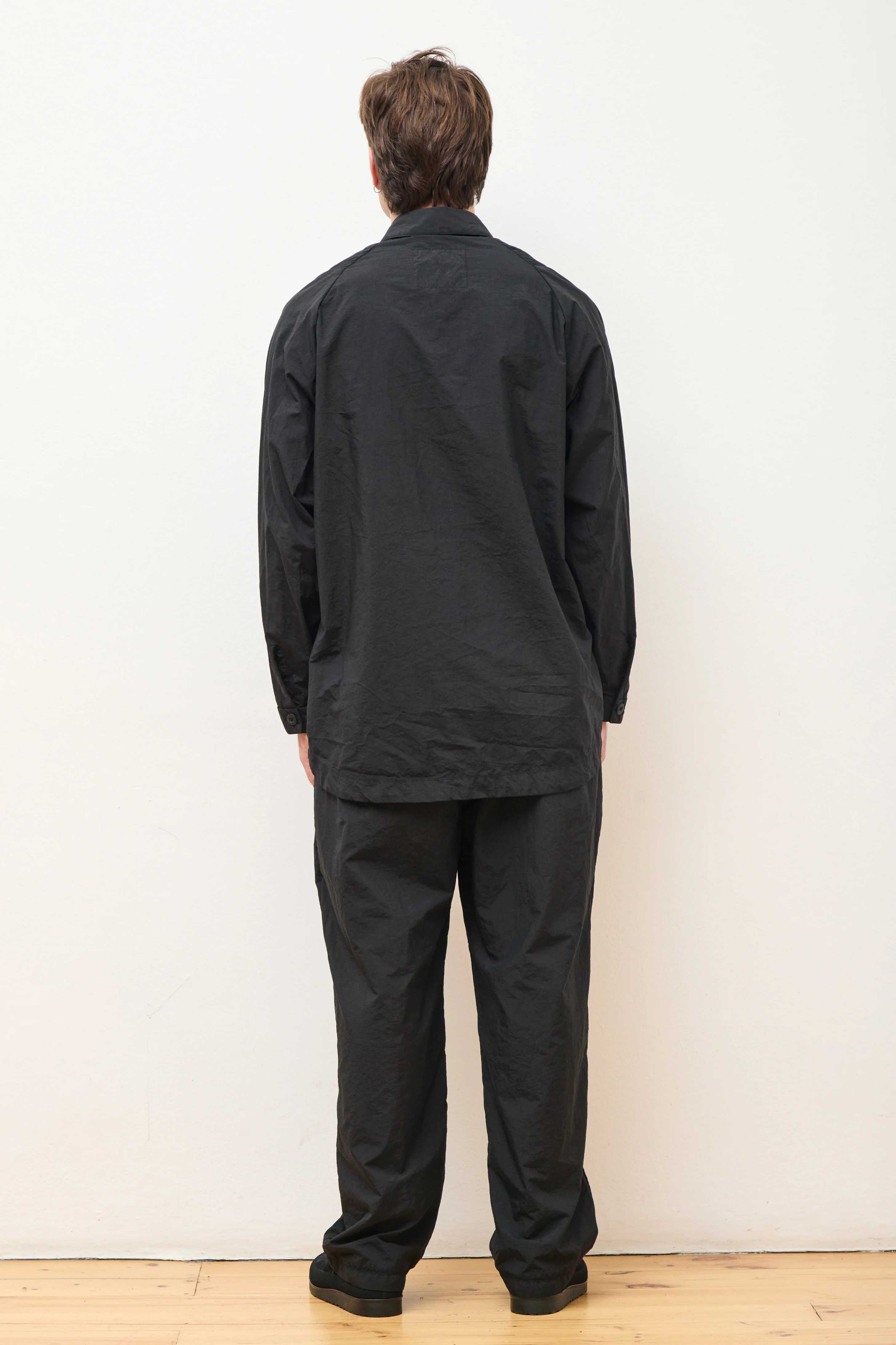 Wide Shirt Packable Black - Image 7