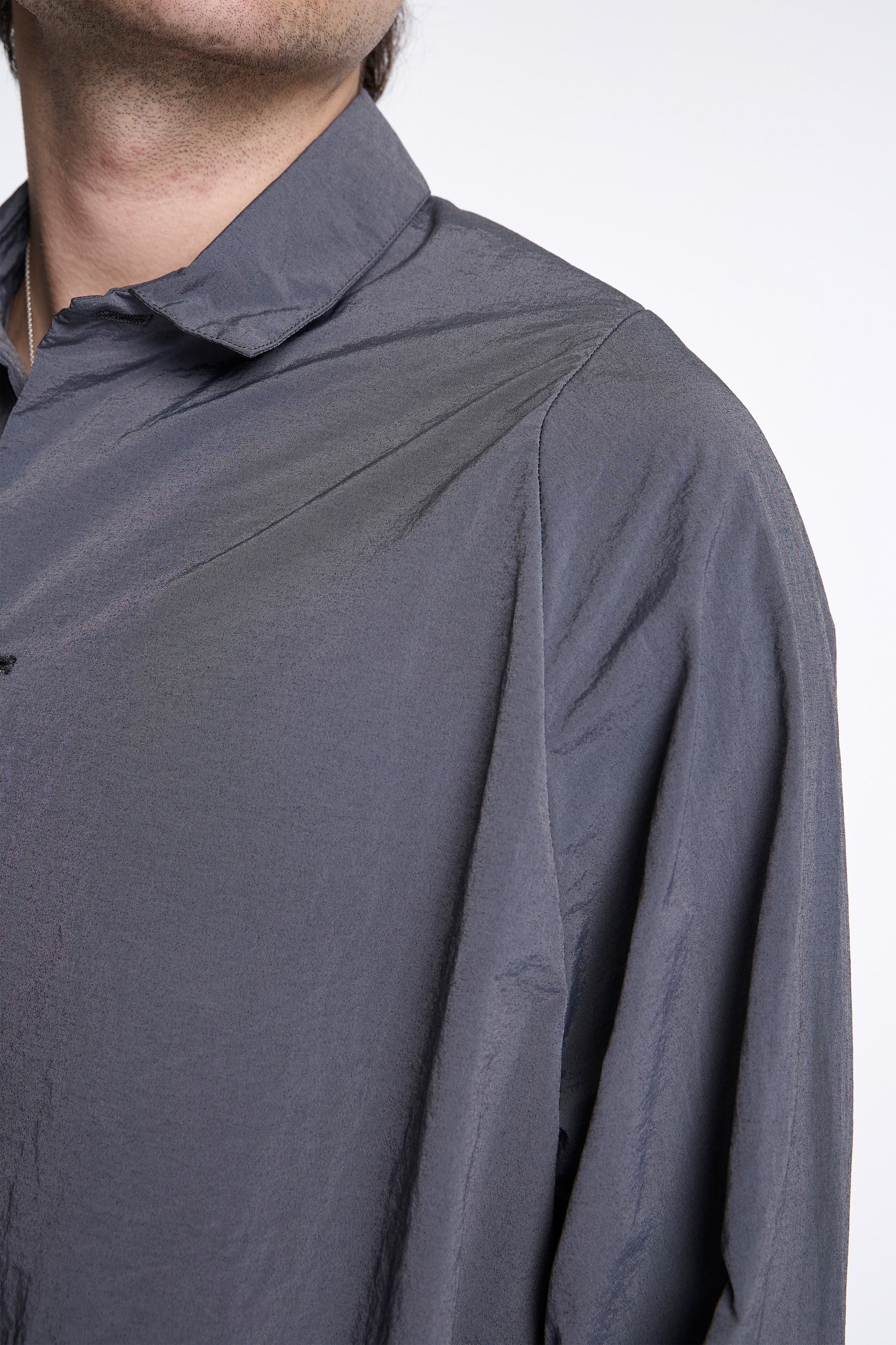 Wide Shirt Packable Gray - Image 3
