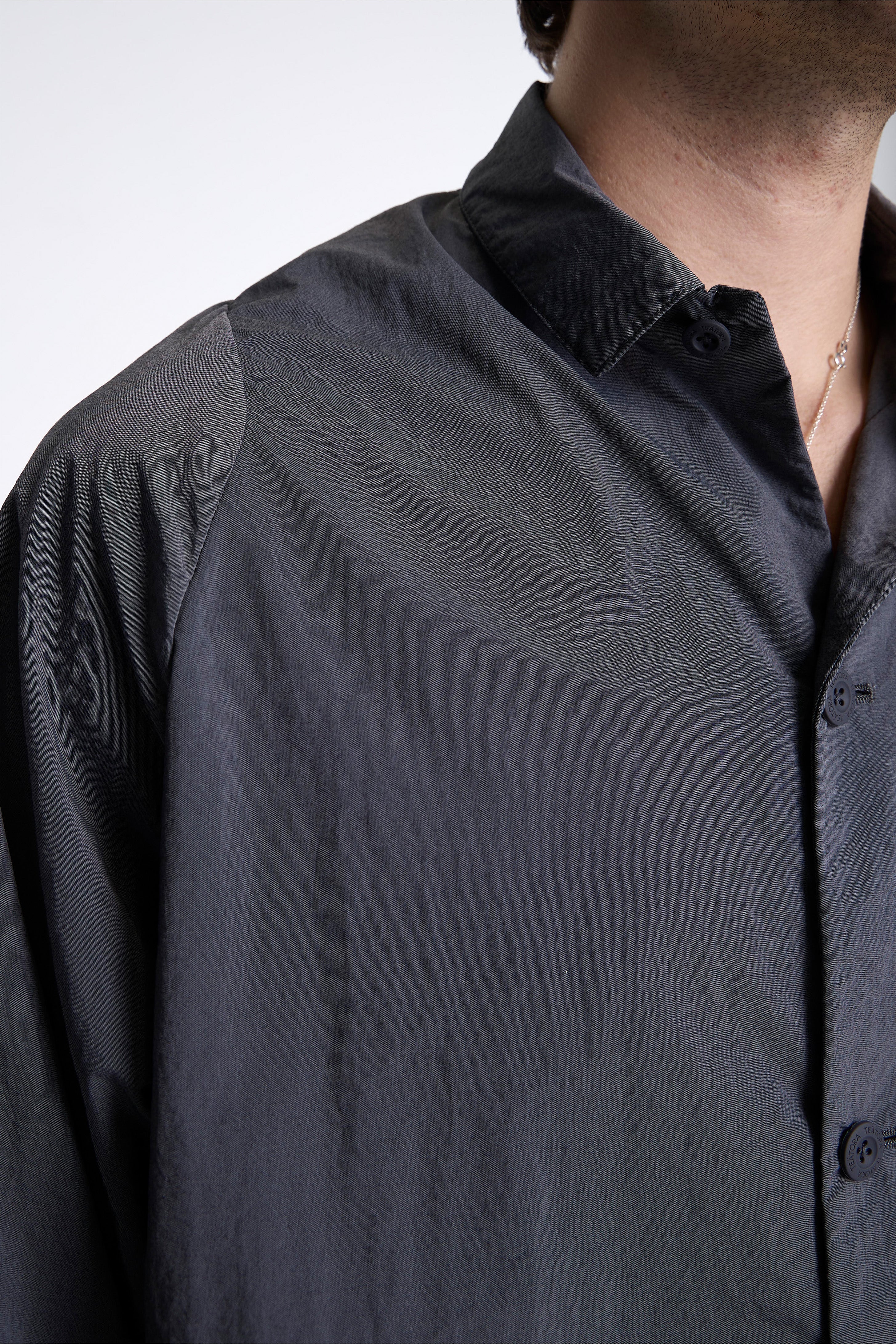 Wide Shirt Packable Gray - Image 6