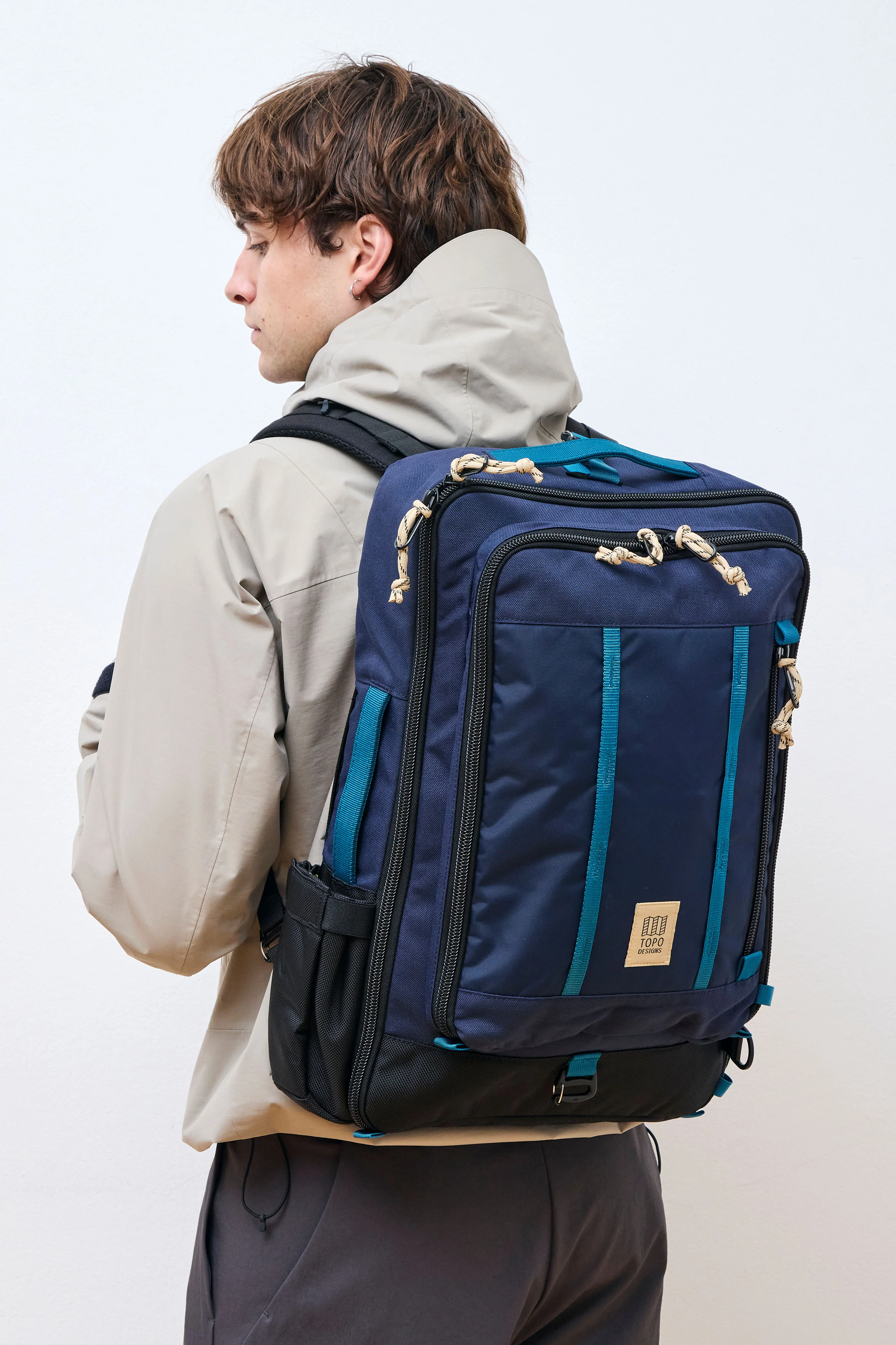 Global Travel Bag (30L) Navy/Sahara - Image 3