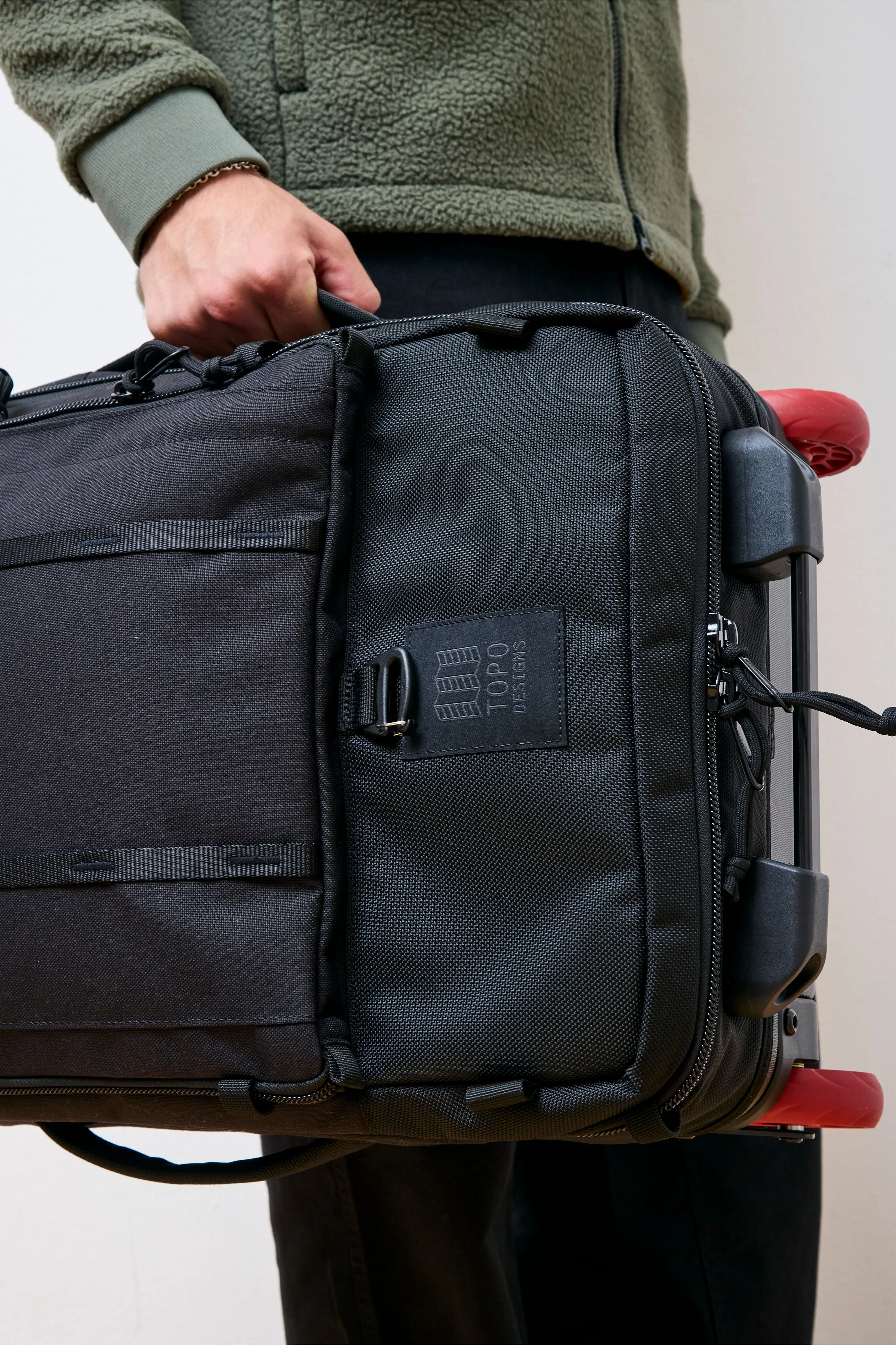 Global Travel Bag Roller Black/Black - Image 3