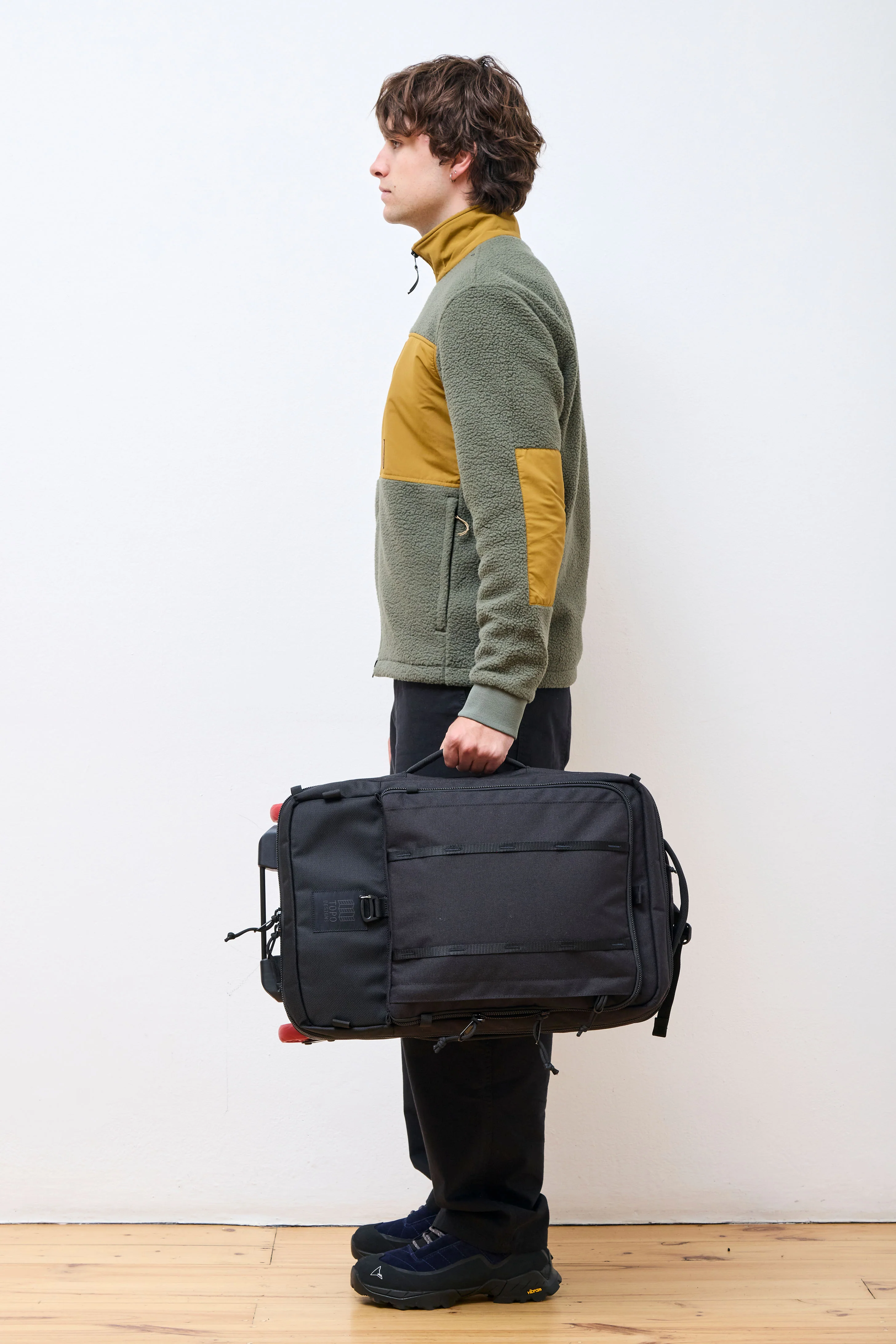 Global Travel Bag Roller Black/Black - Image 4
