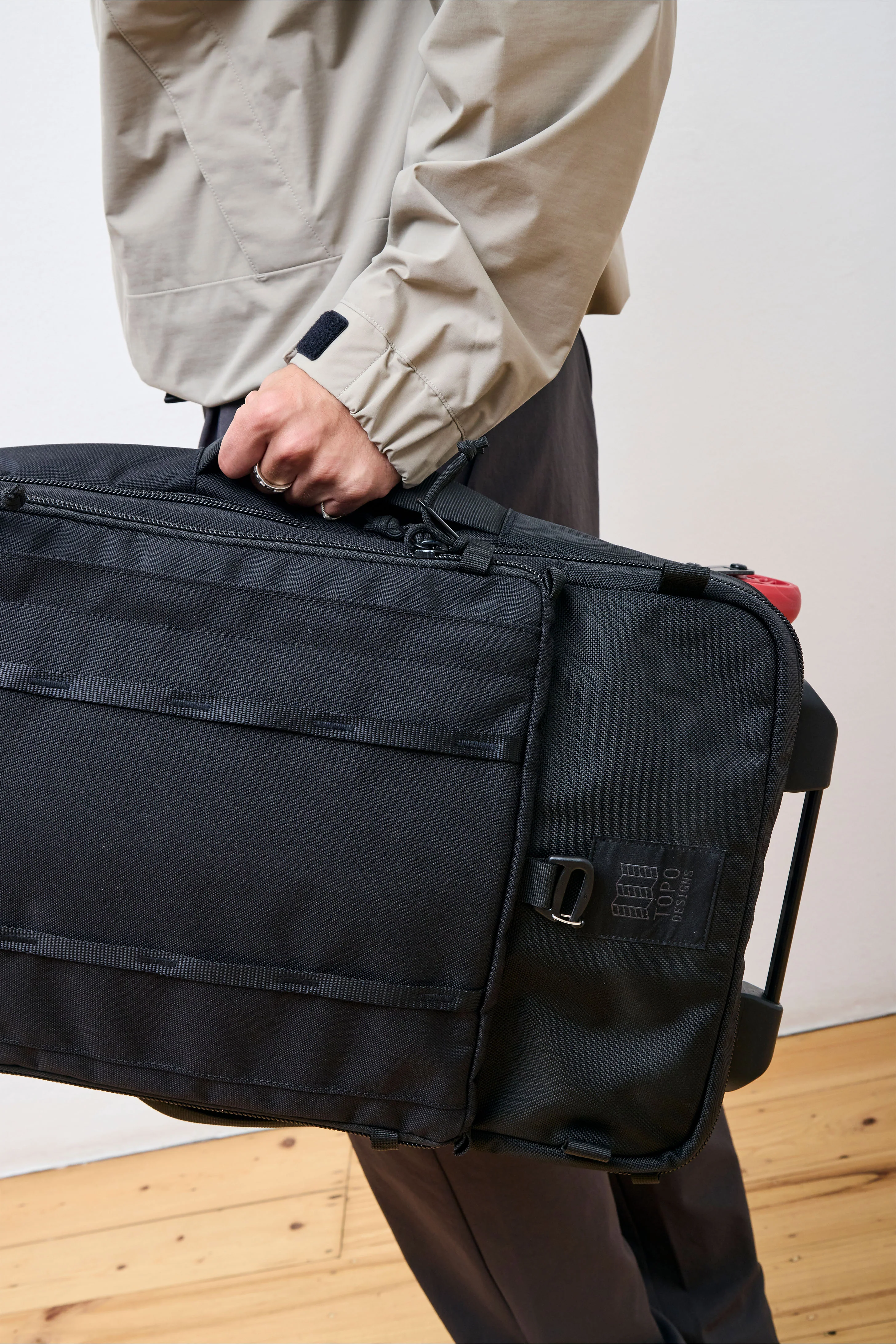 Global Travel Bag Roller Black/Black - Image 4
