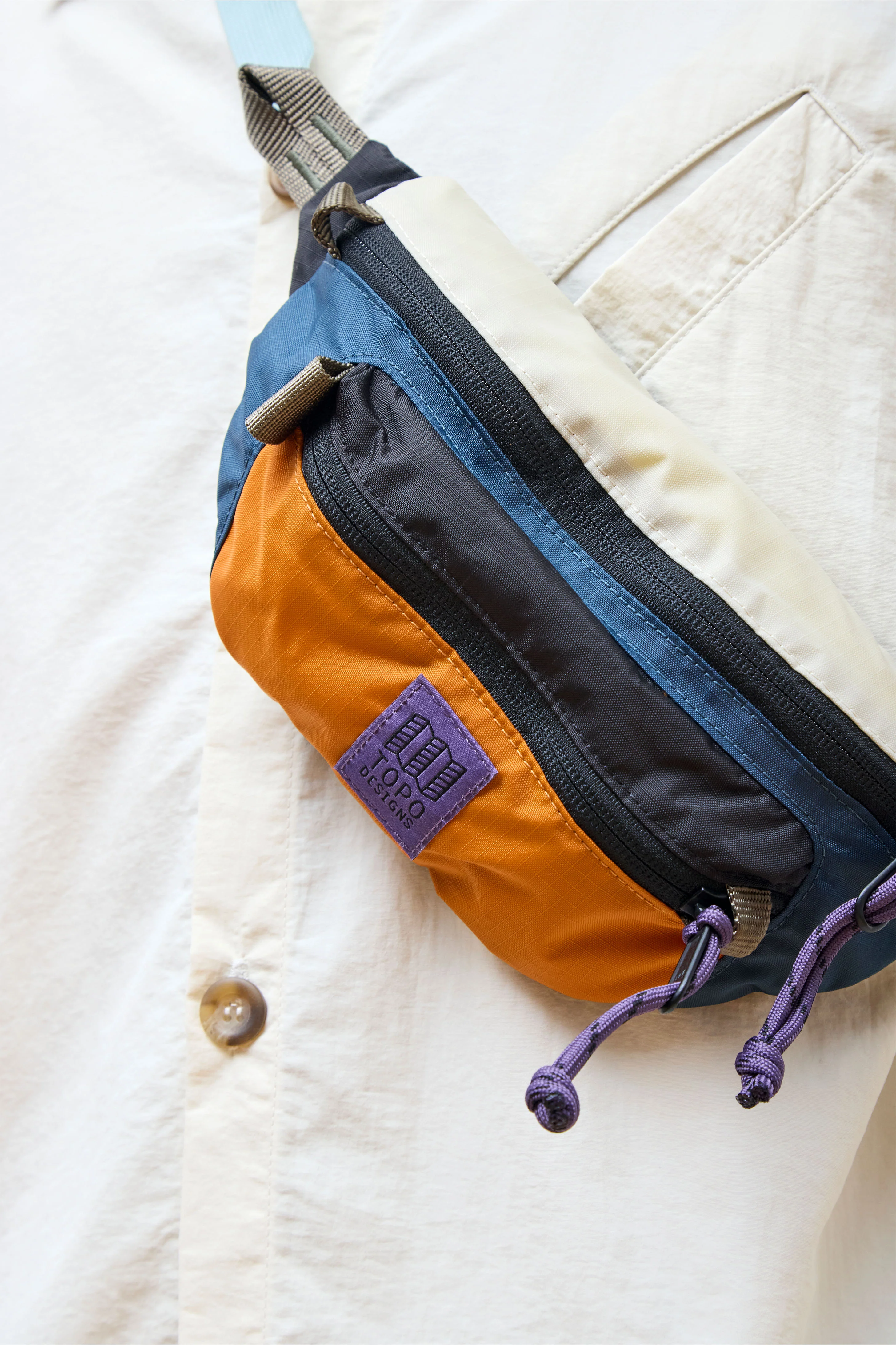 Mountain Waist Pack Pond Blue/Spice - Image 3