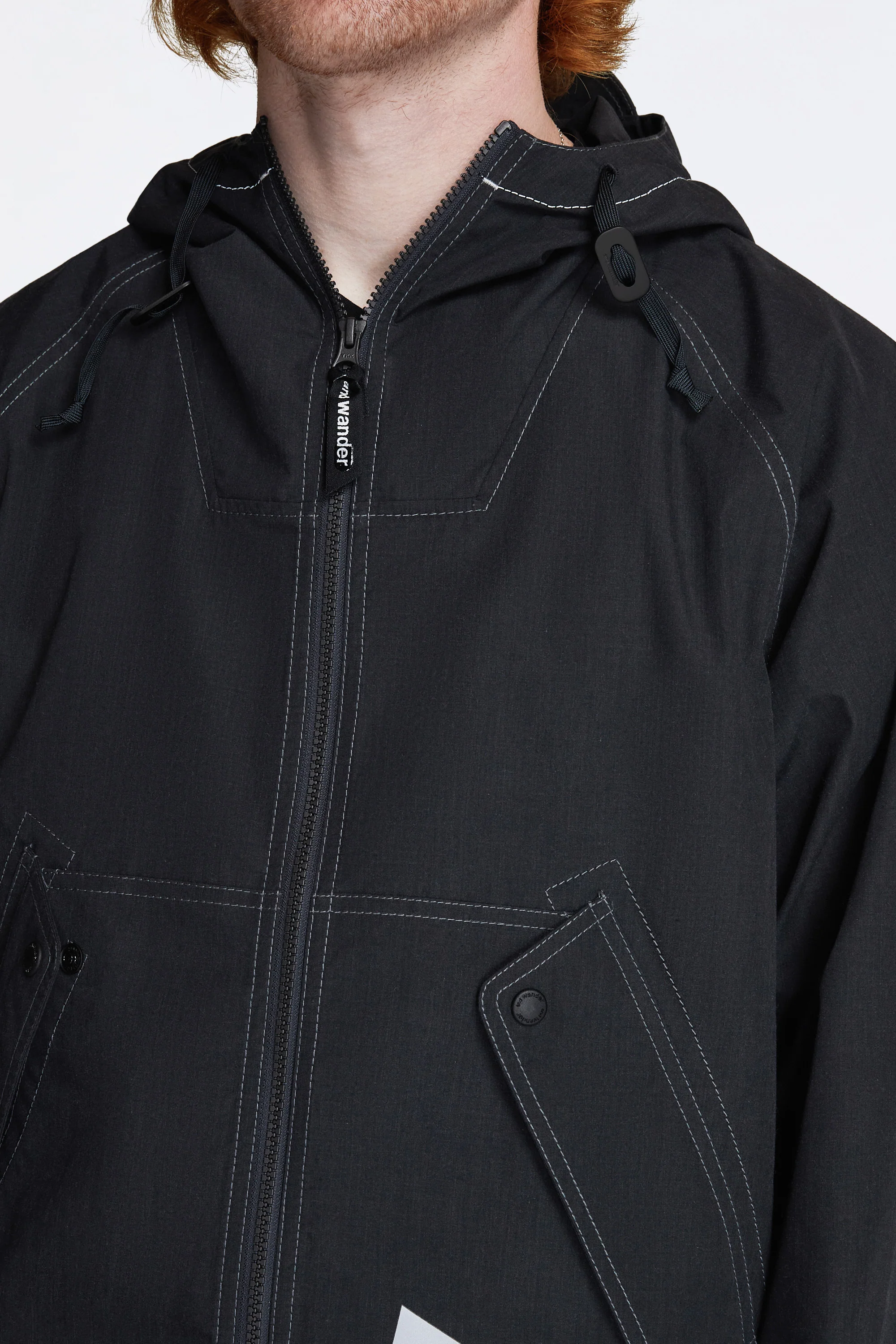 Tough Aramid Hoodie Charcoal - Image 3