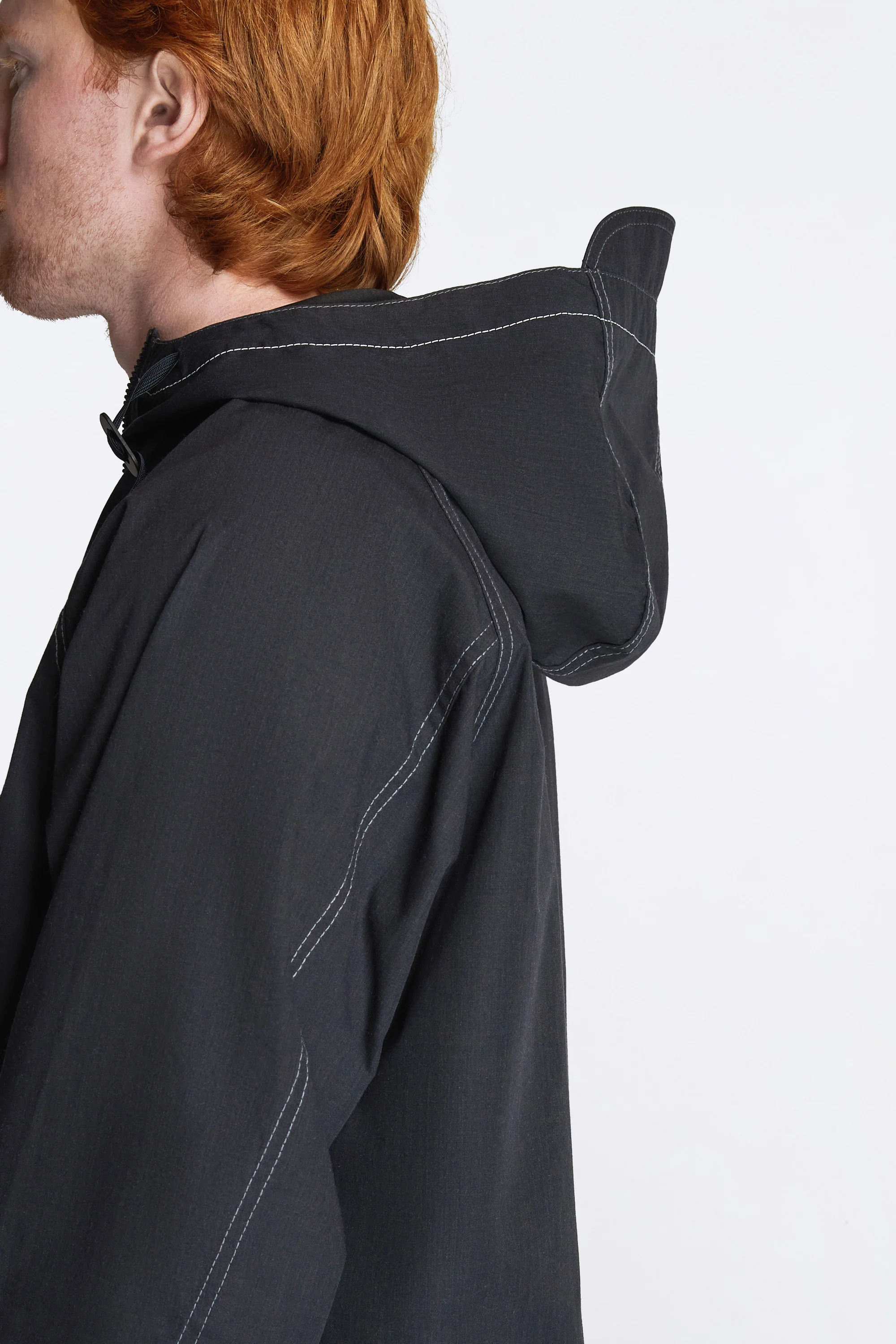 Tough Aramid Hoodie Charcoal - Image 4