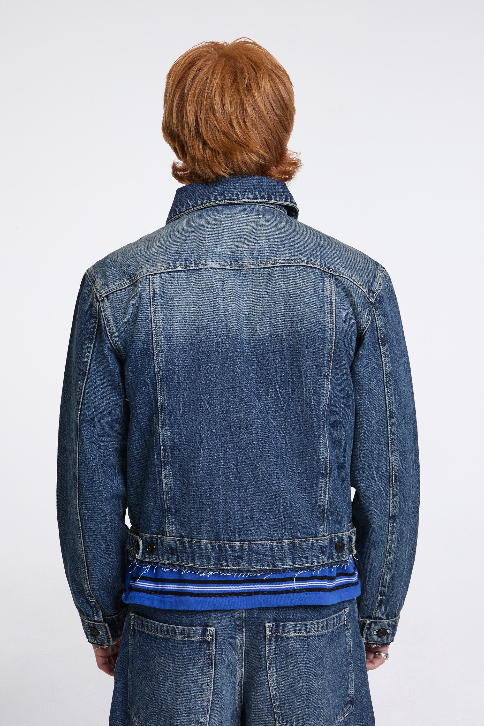 Trucker Denim Jacket Vintage Wash - Image 2