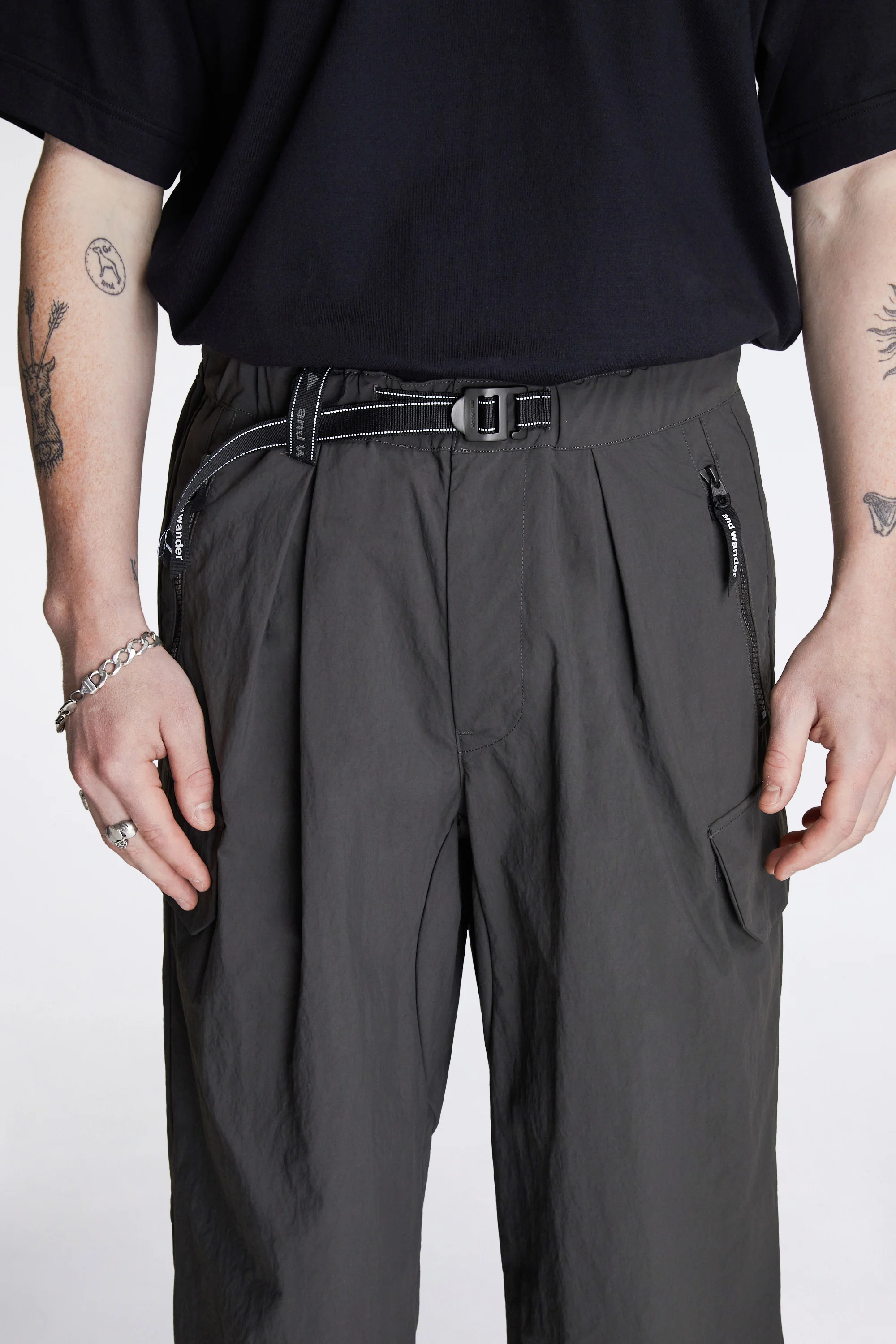 Twill Pants Charcoal - Image 3