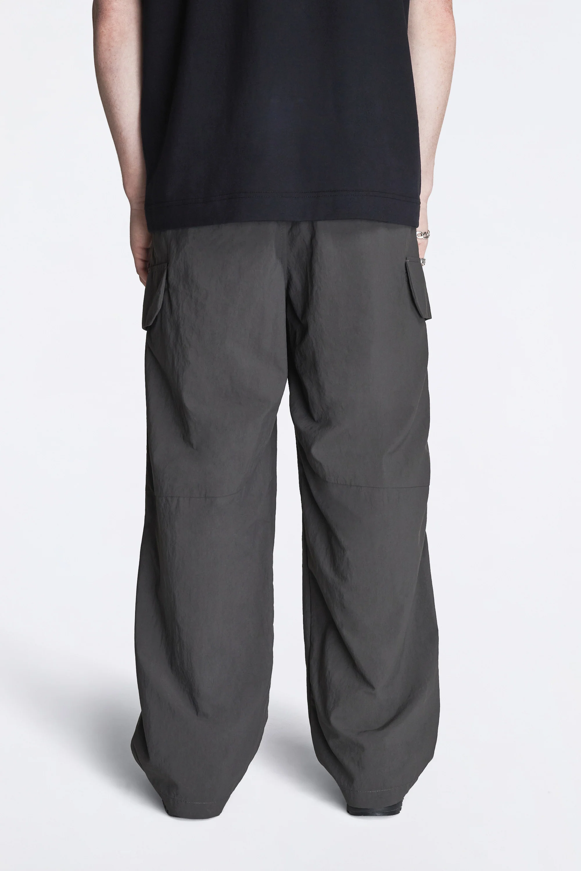 Twill Pants Charcoal - Image 6