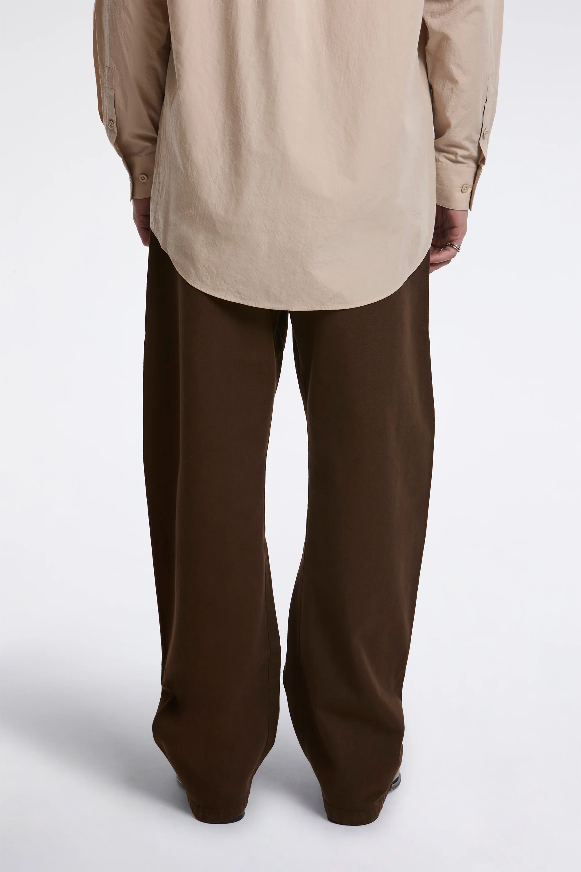 Twisted Belted Pants Cacao - Image 7