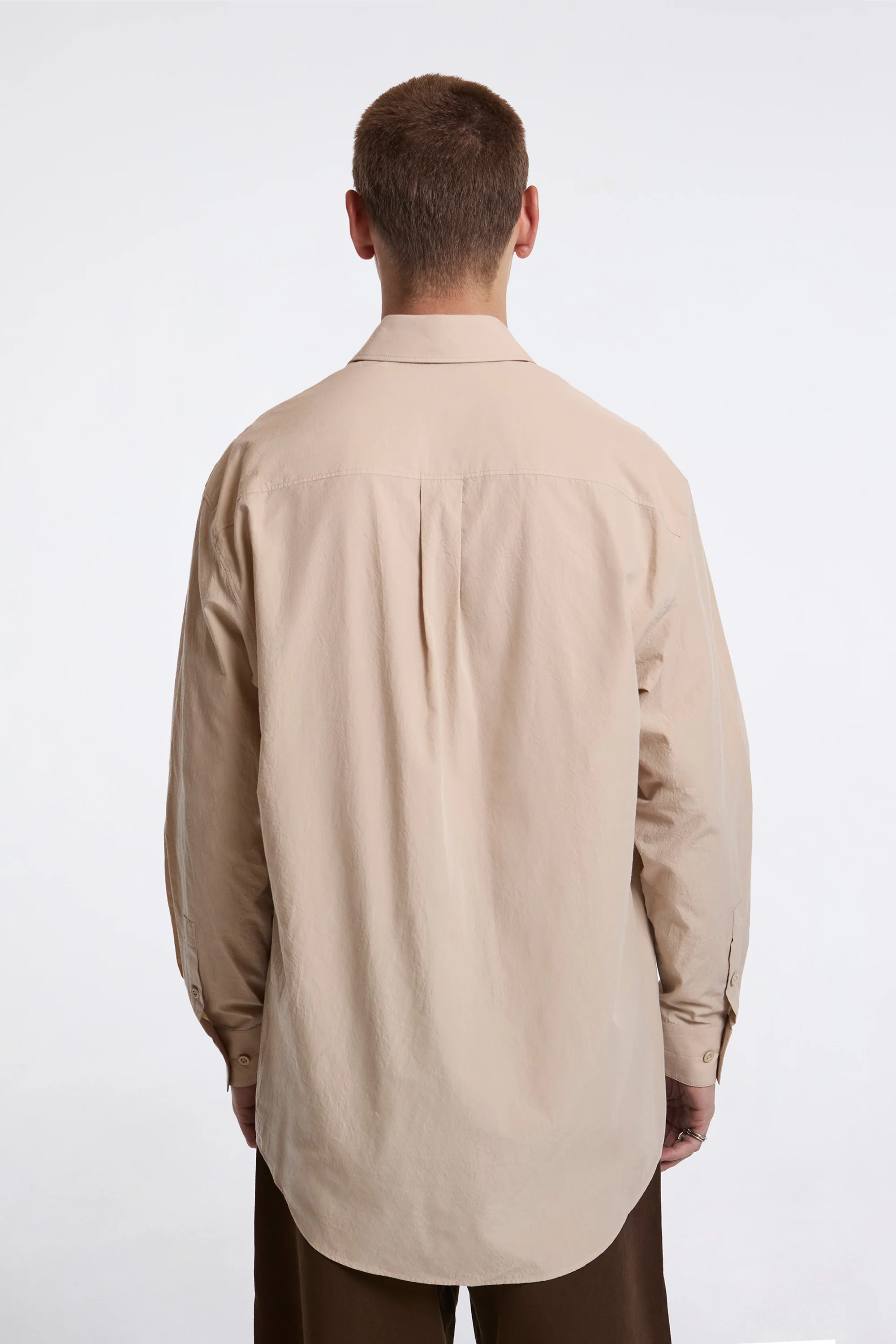 Two Pocket Shirt Greige - Image 2