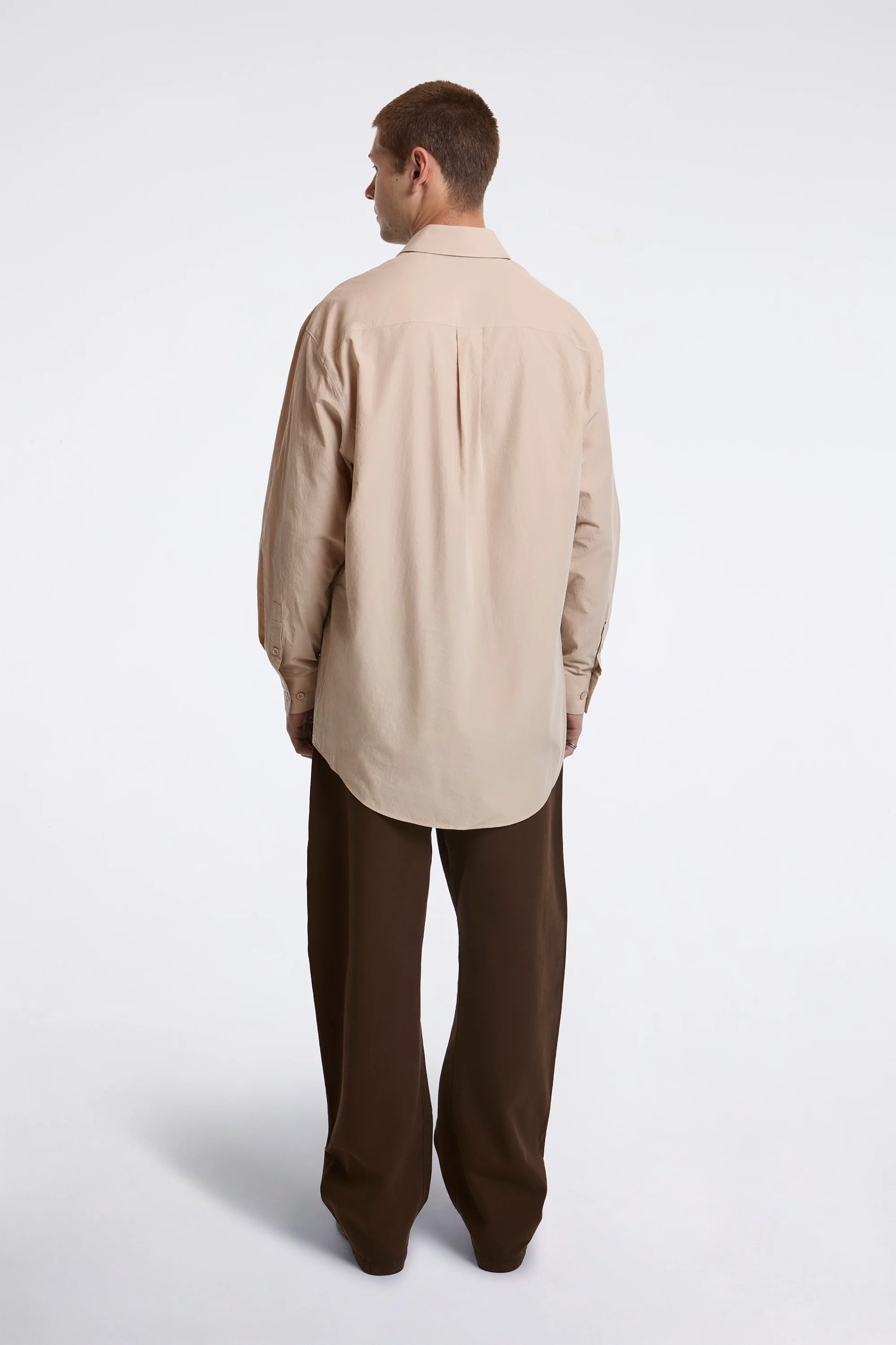 Two Pocket Shirt Greige - Image 6