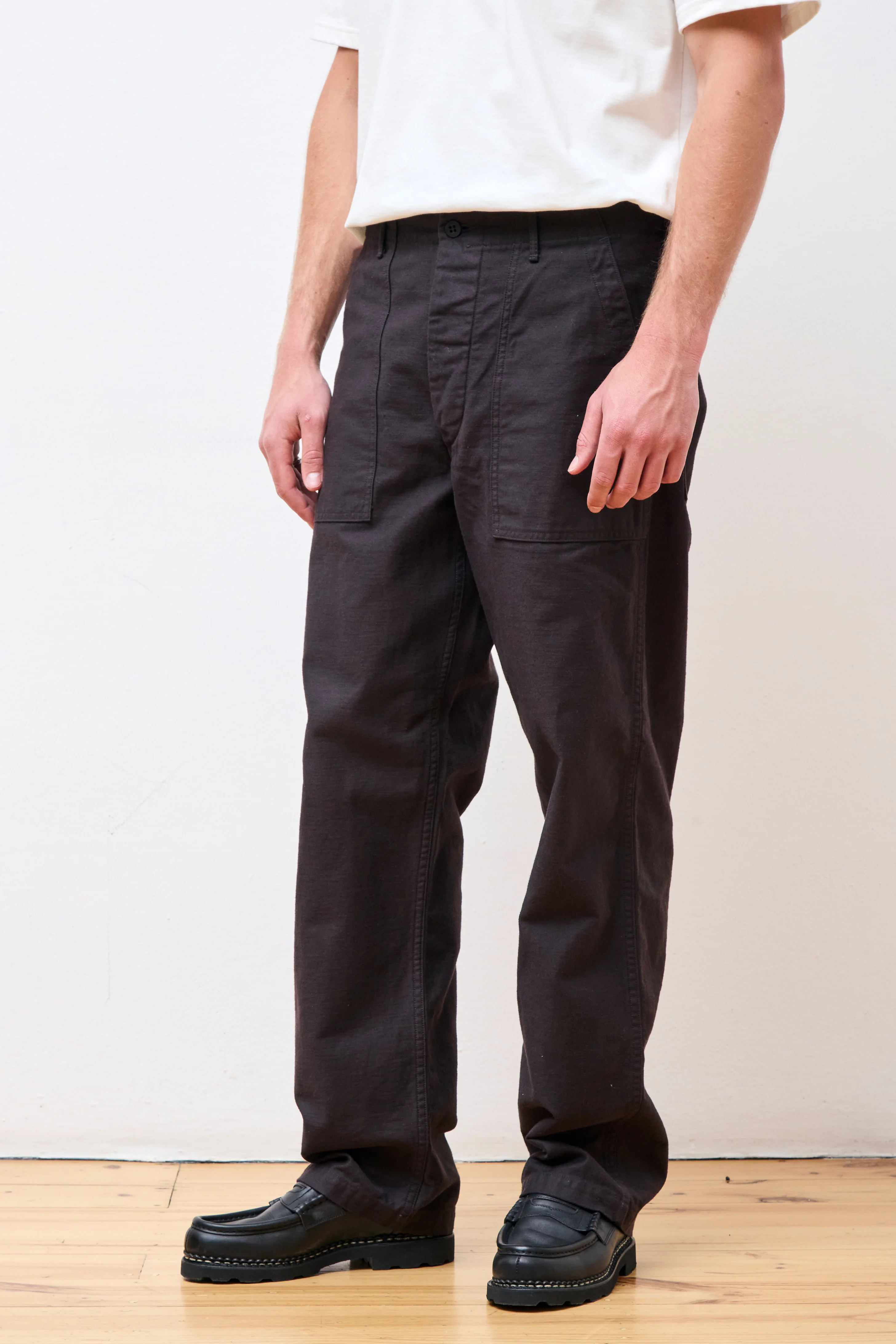 U.S Army Fatigue Pants (Regular Fit) Black - Image 3
