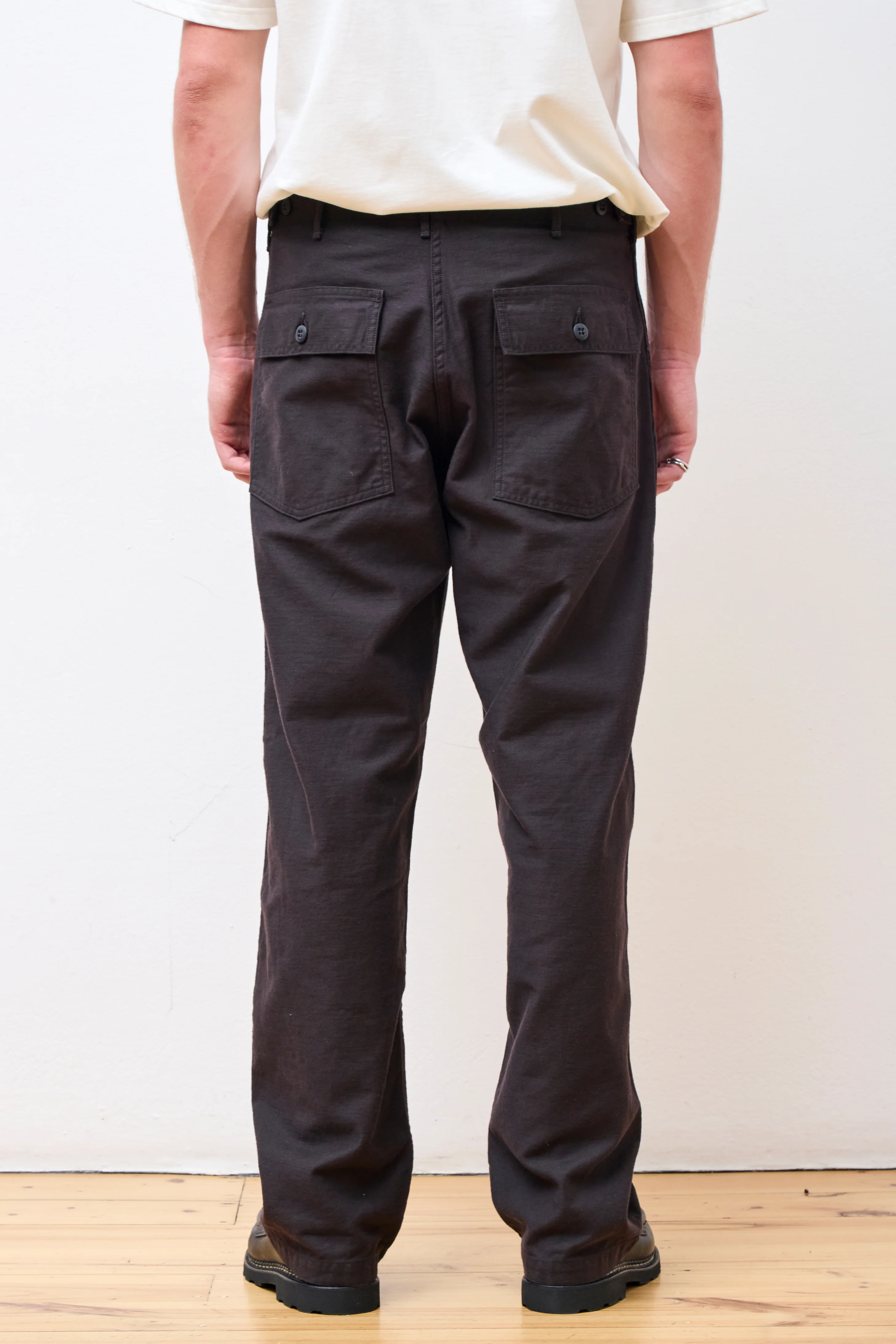 U.S Army Fatigue Pants (Regular Fit) Black - Image 6