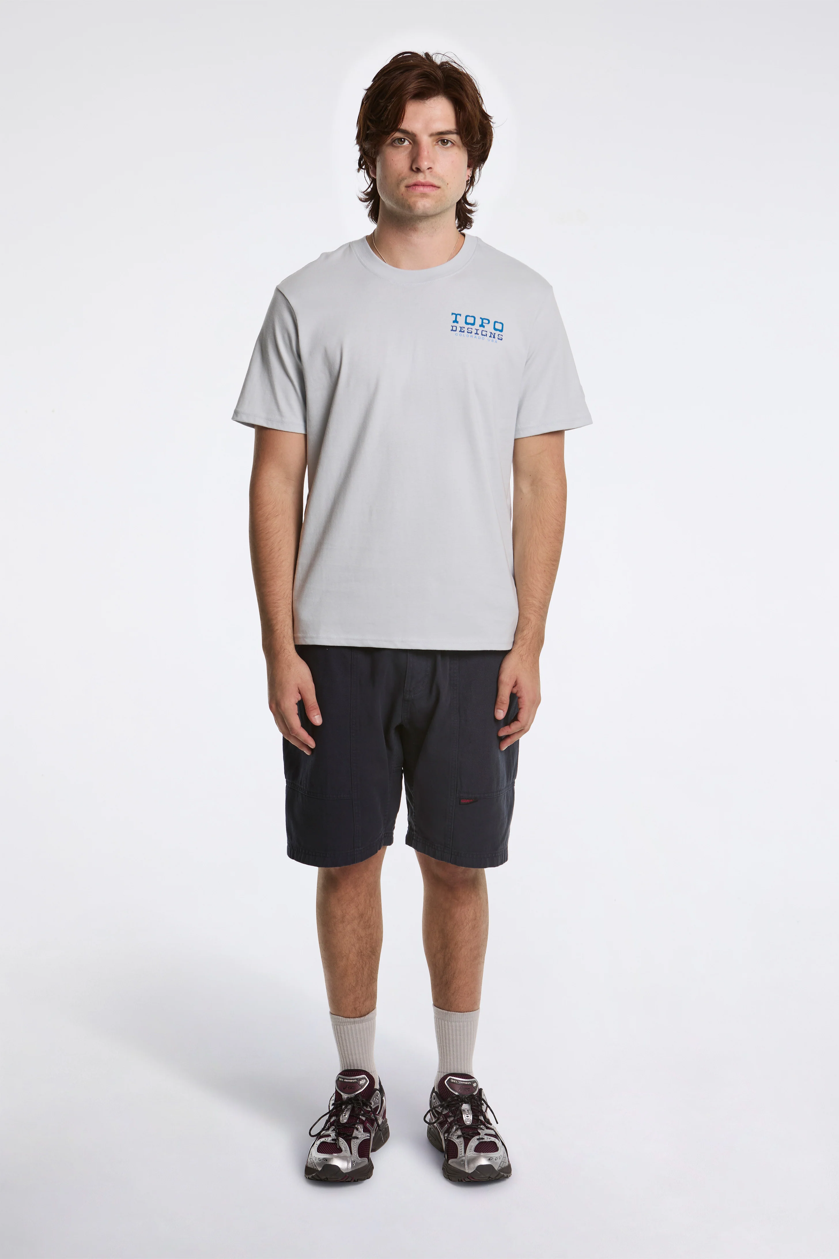 Vintage View Tee Mens Breeze Blue - Image 5