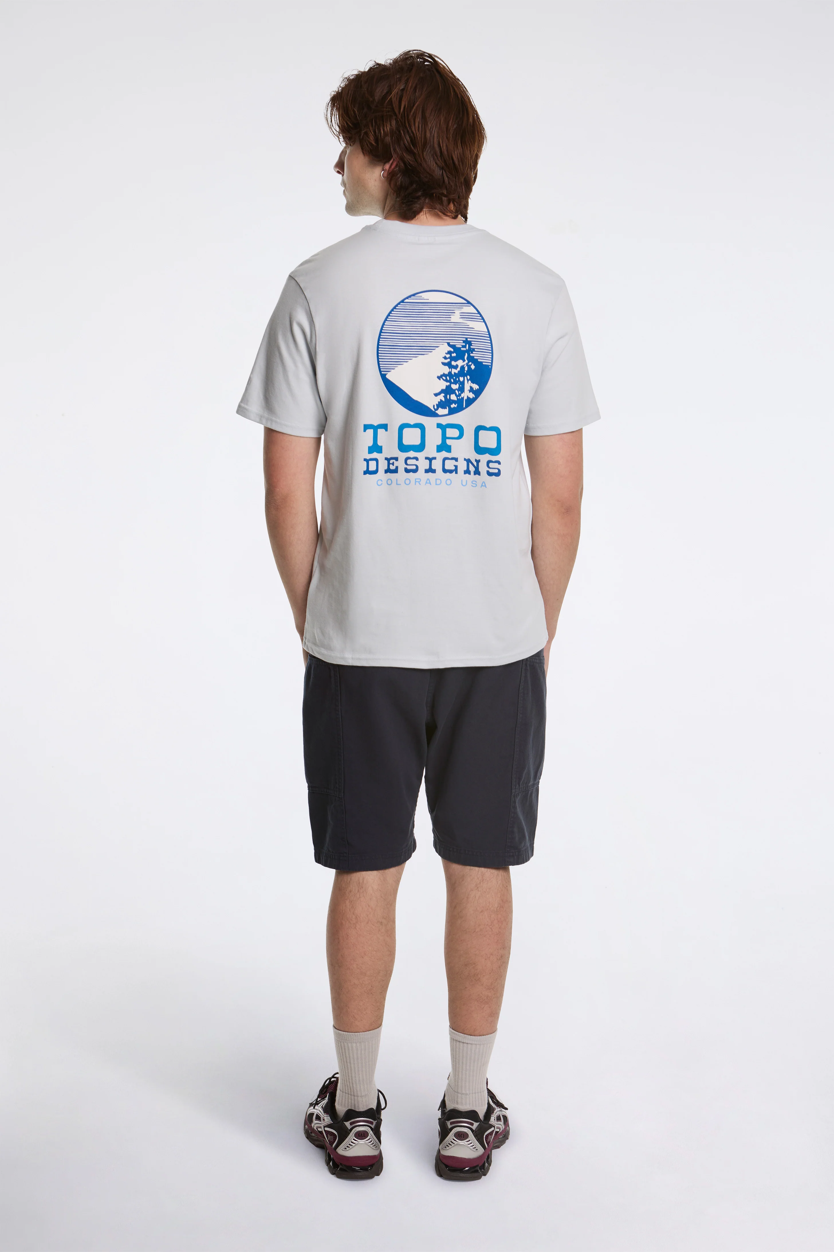 Vintage View Tee Mens Breeze Blue - Image 6