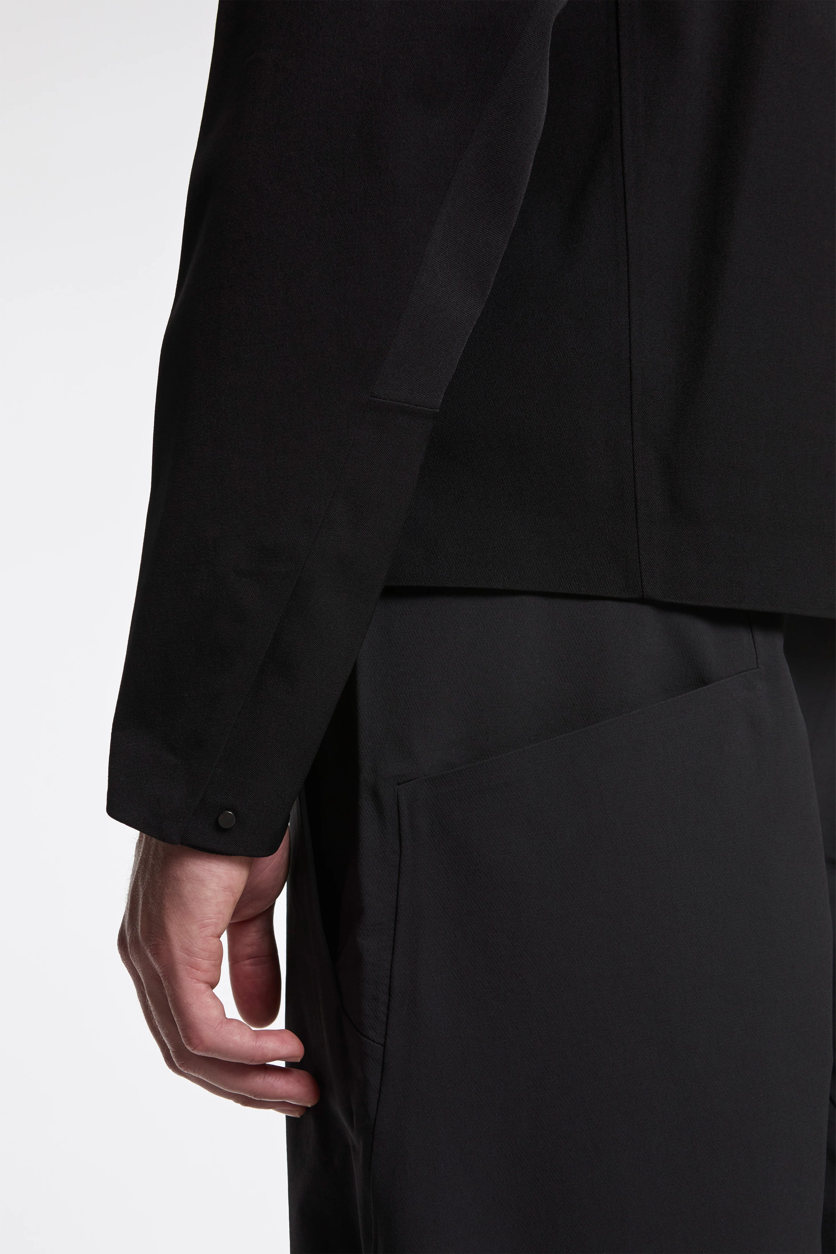 Voronoi Wool Jacket M Black - Image 4