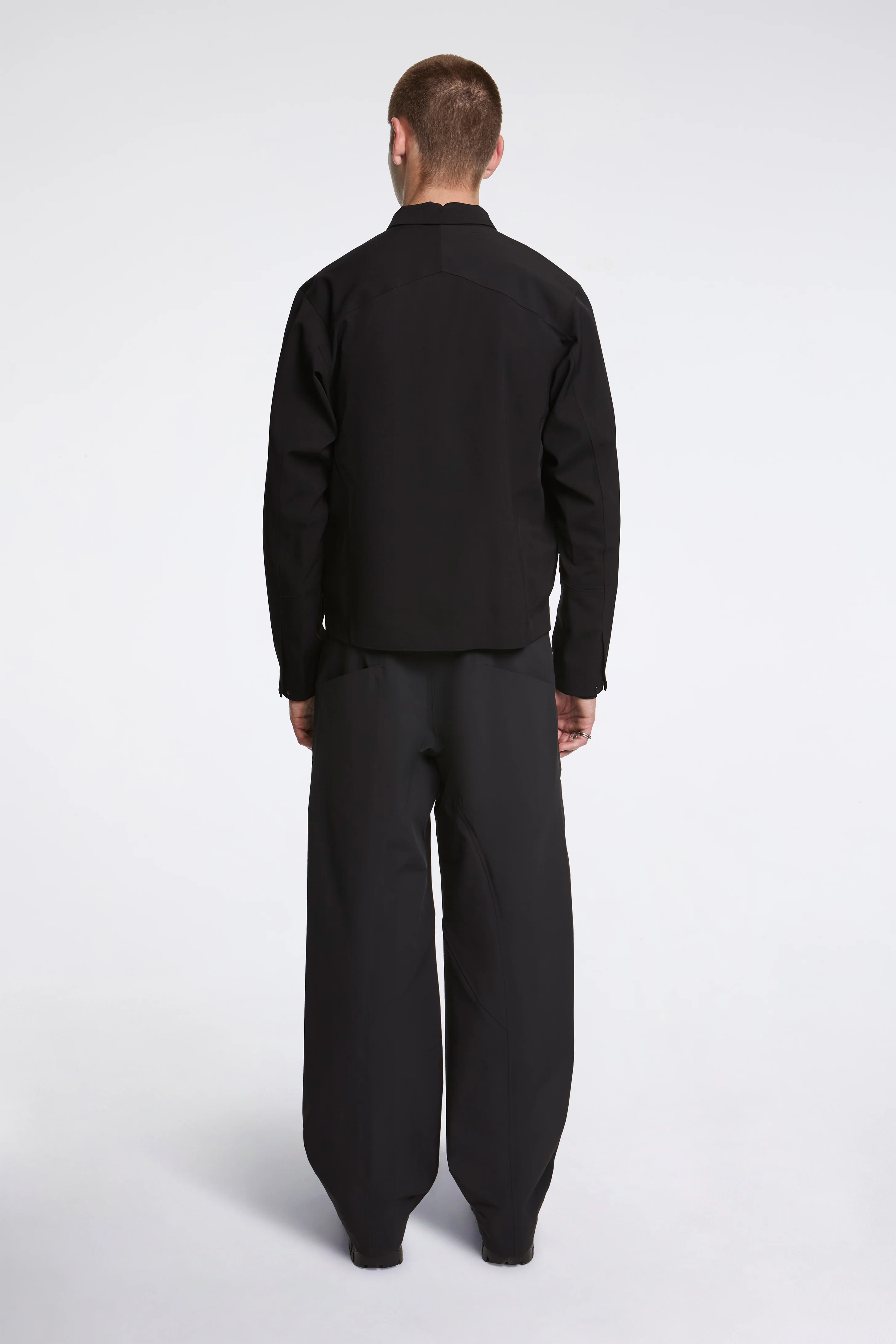 Voronoi Wool Jacket M Black - Image 7