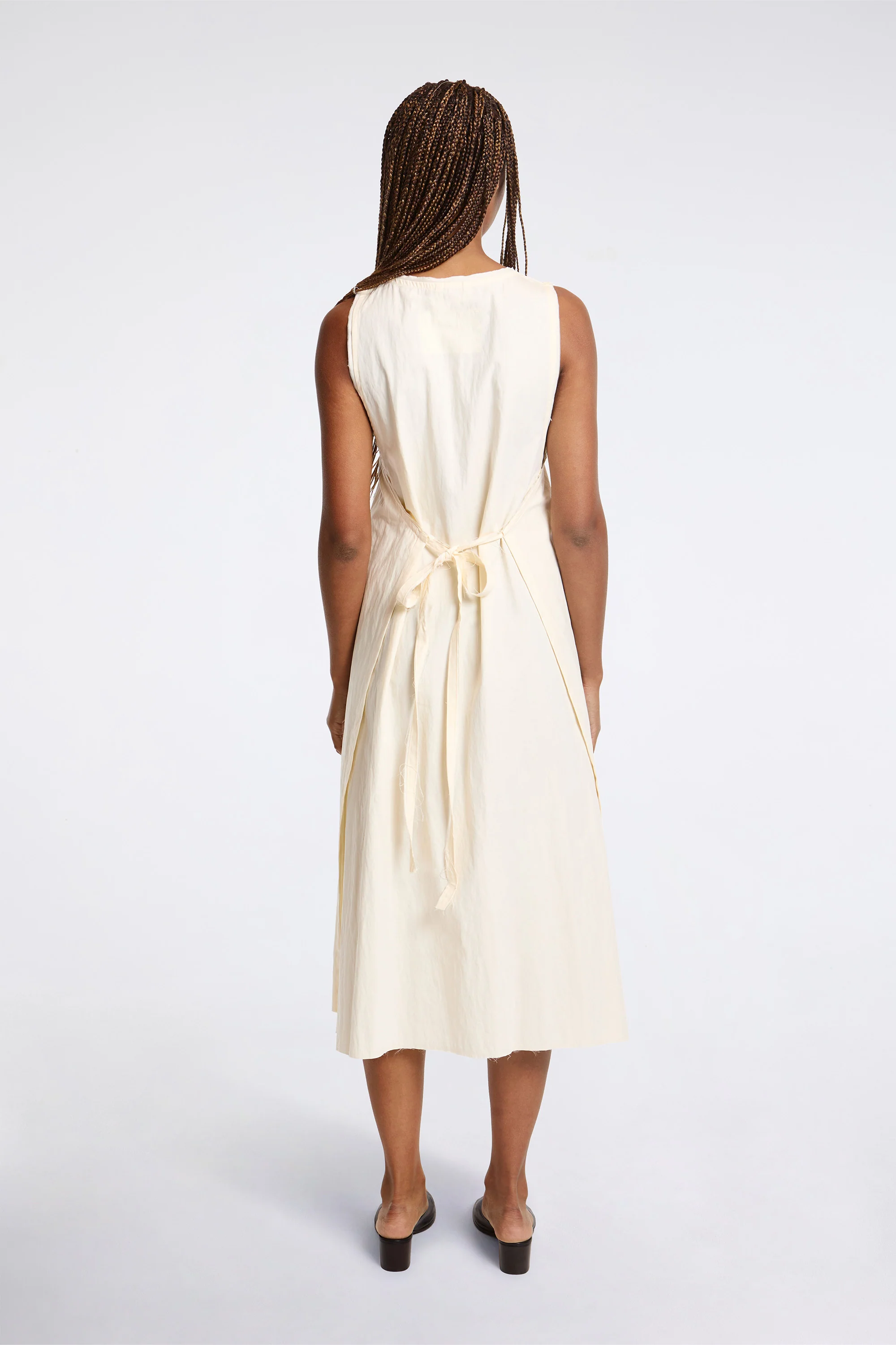 Wrap Dress Light Yellow - Image 2